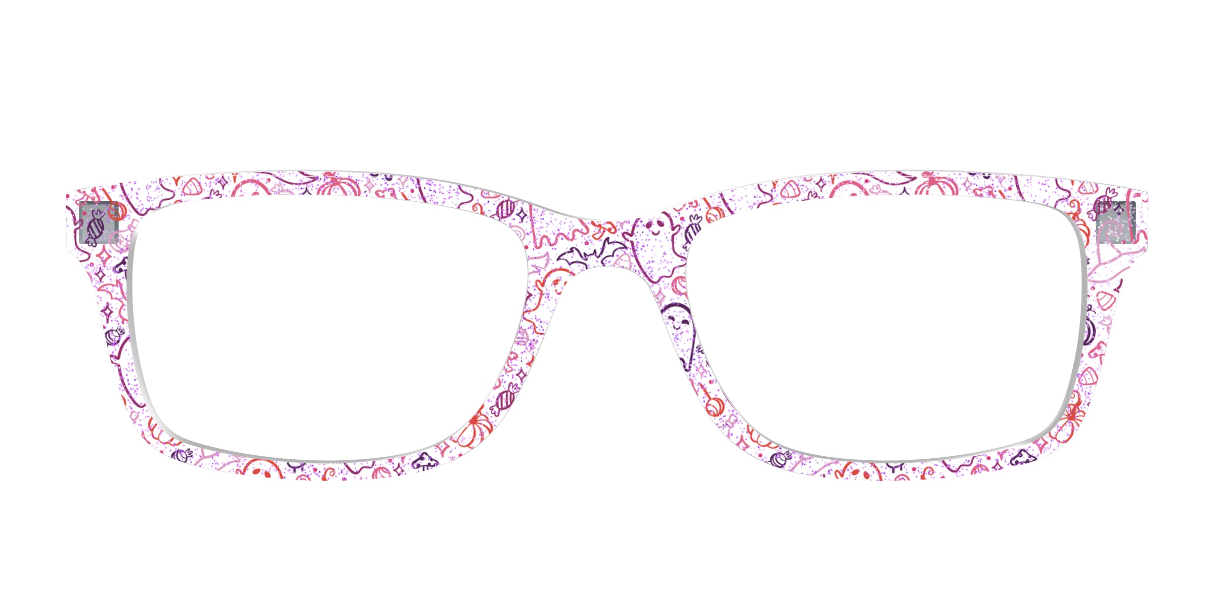 Pair Eyewear Frightfully Fun Doodles top Crystal