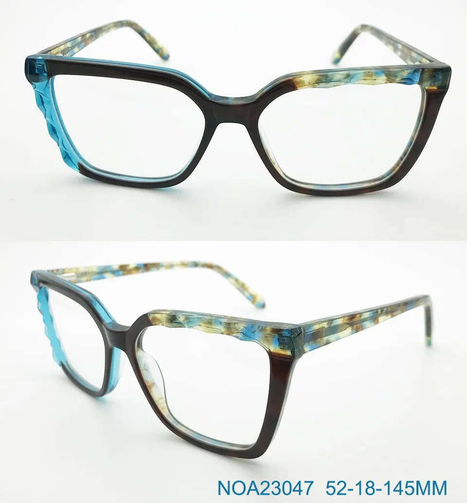 Ouyuan NOA23047 montatura occhiali acetato 52-18-145