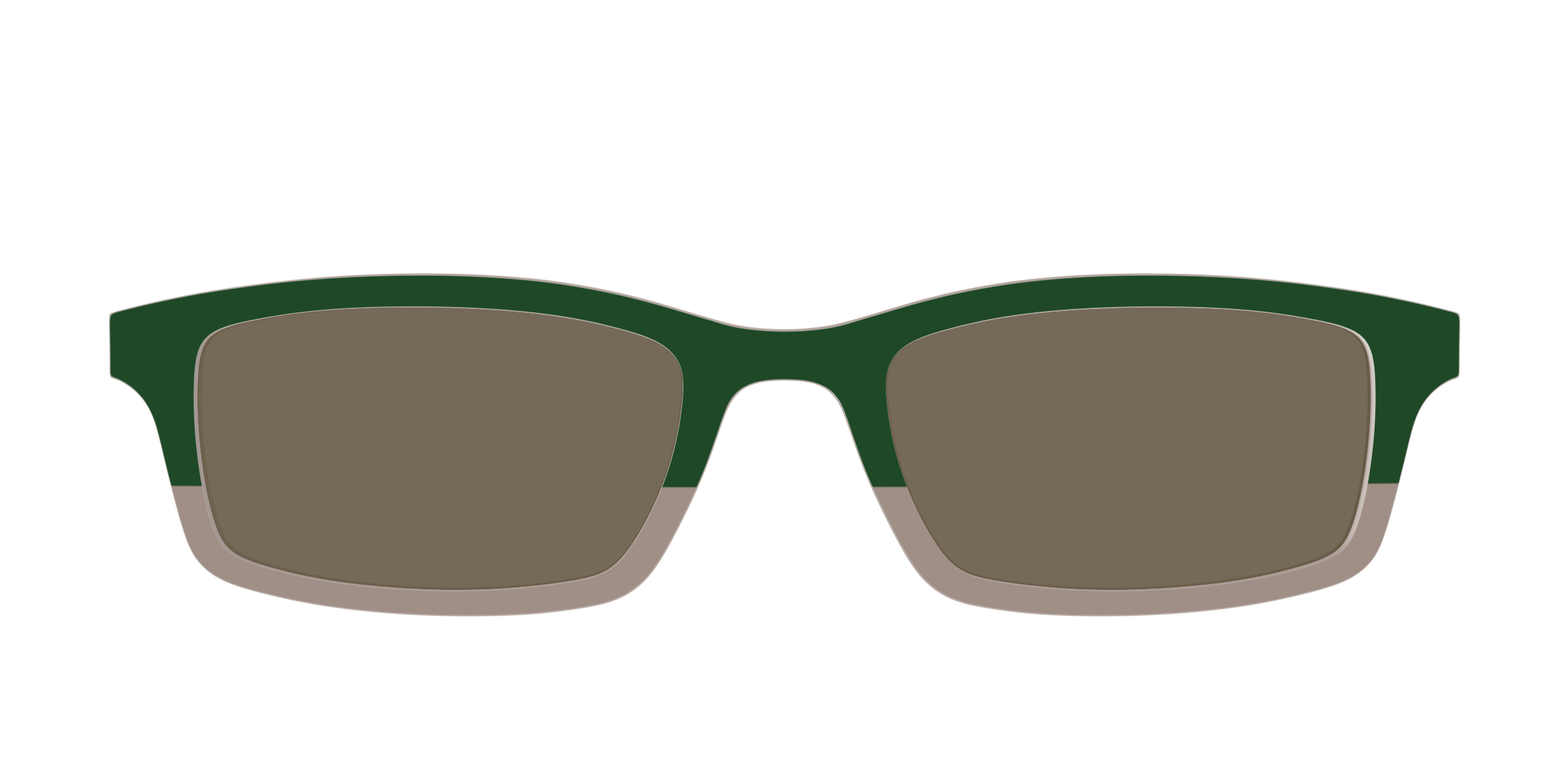 Pair Eyewear Sun Tops Cedar Sap Crystal top sole Cedro