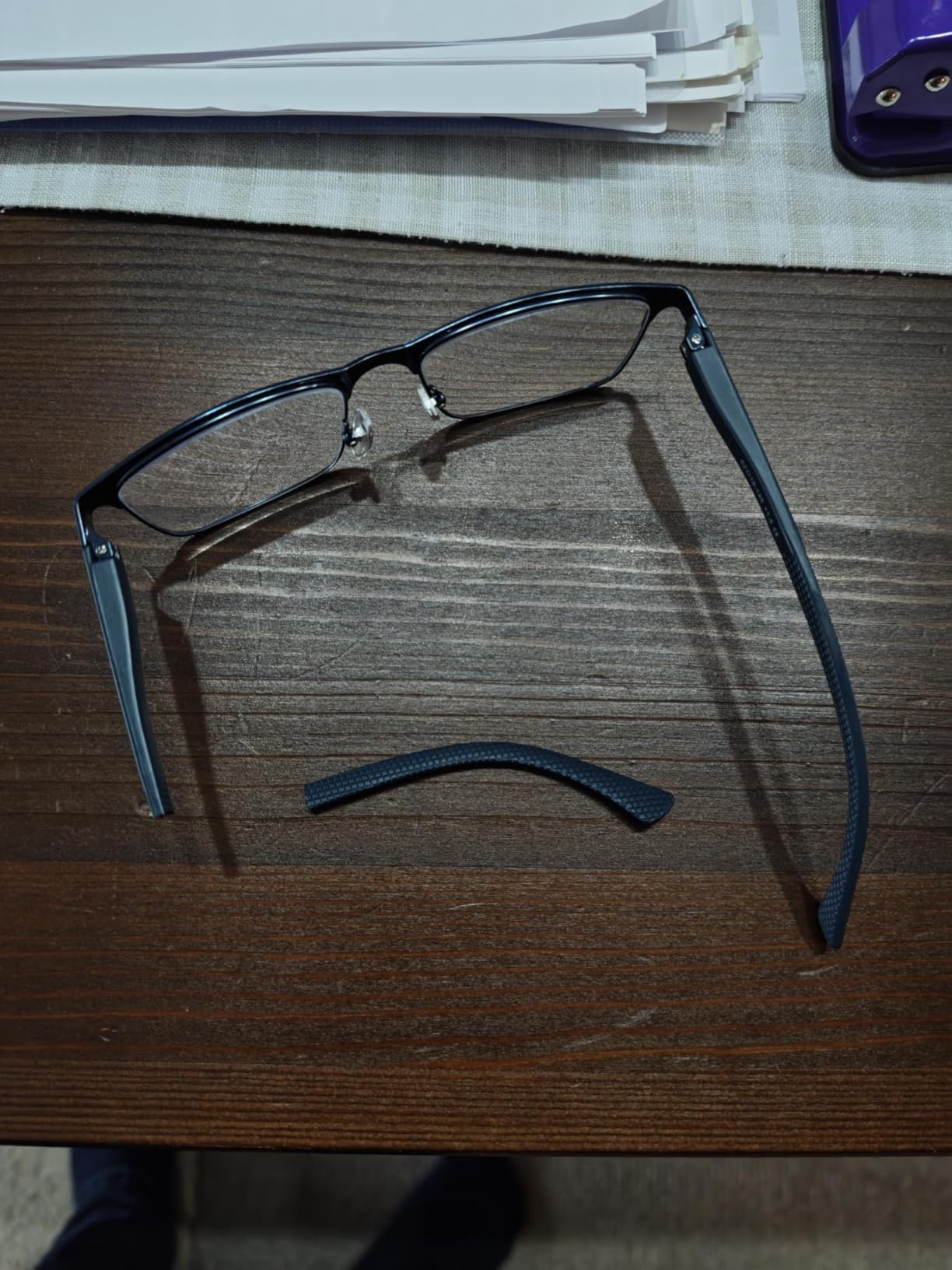 Hubeye Metal Square Occhiali da Lettura 1.5 3 Pezzi Metallo