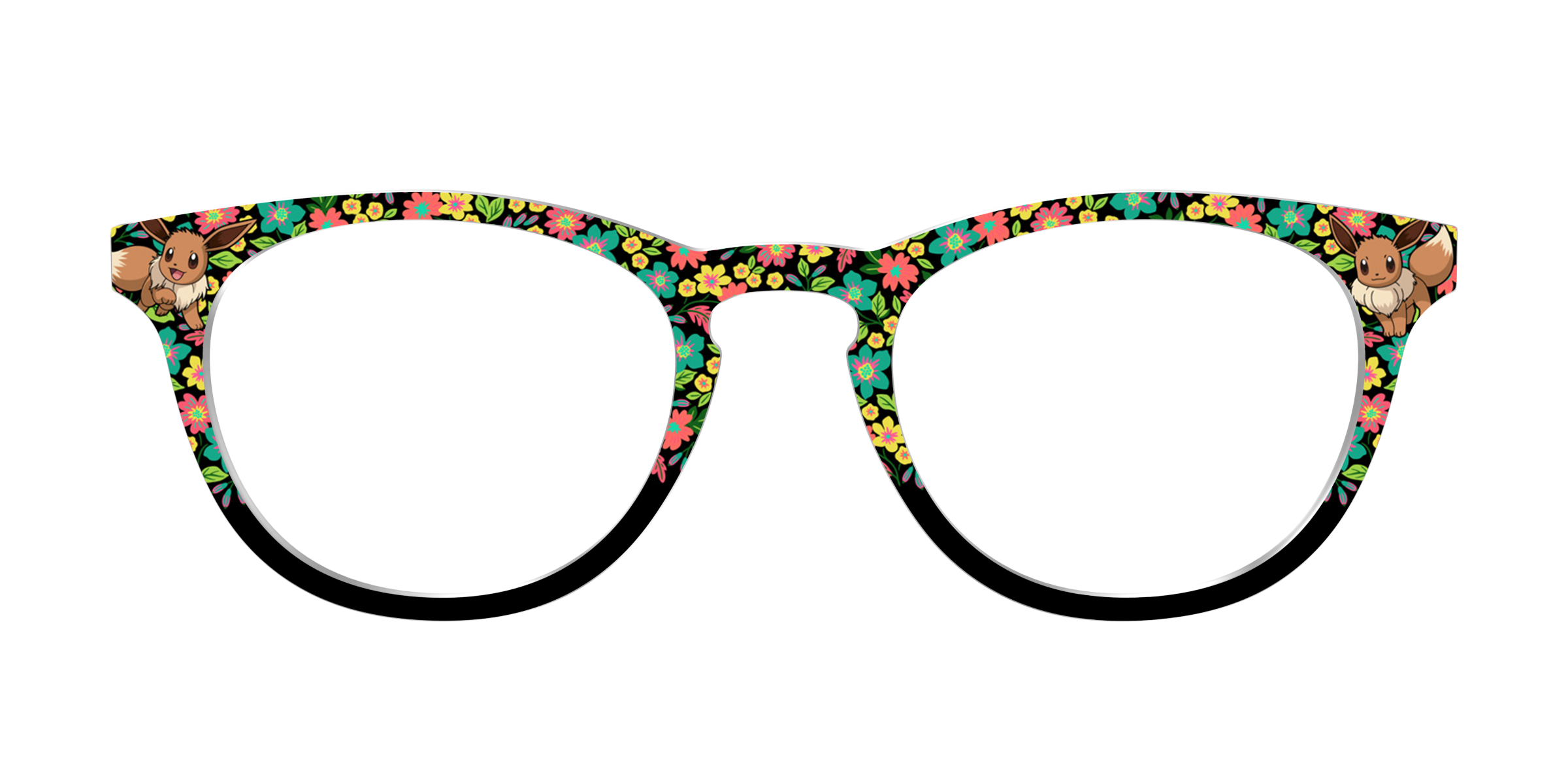 Pair Eyewear Collabs Eevee PK08 top occhiali giallo