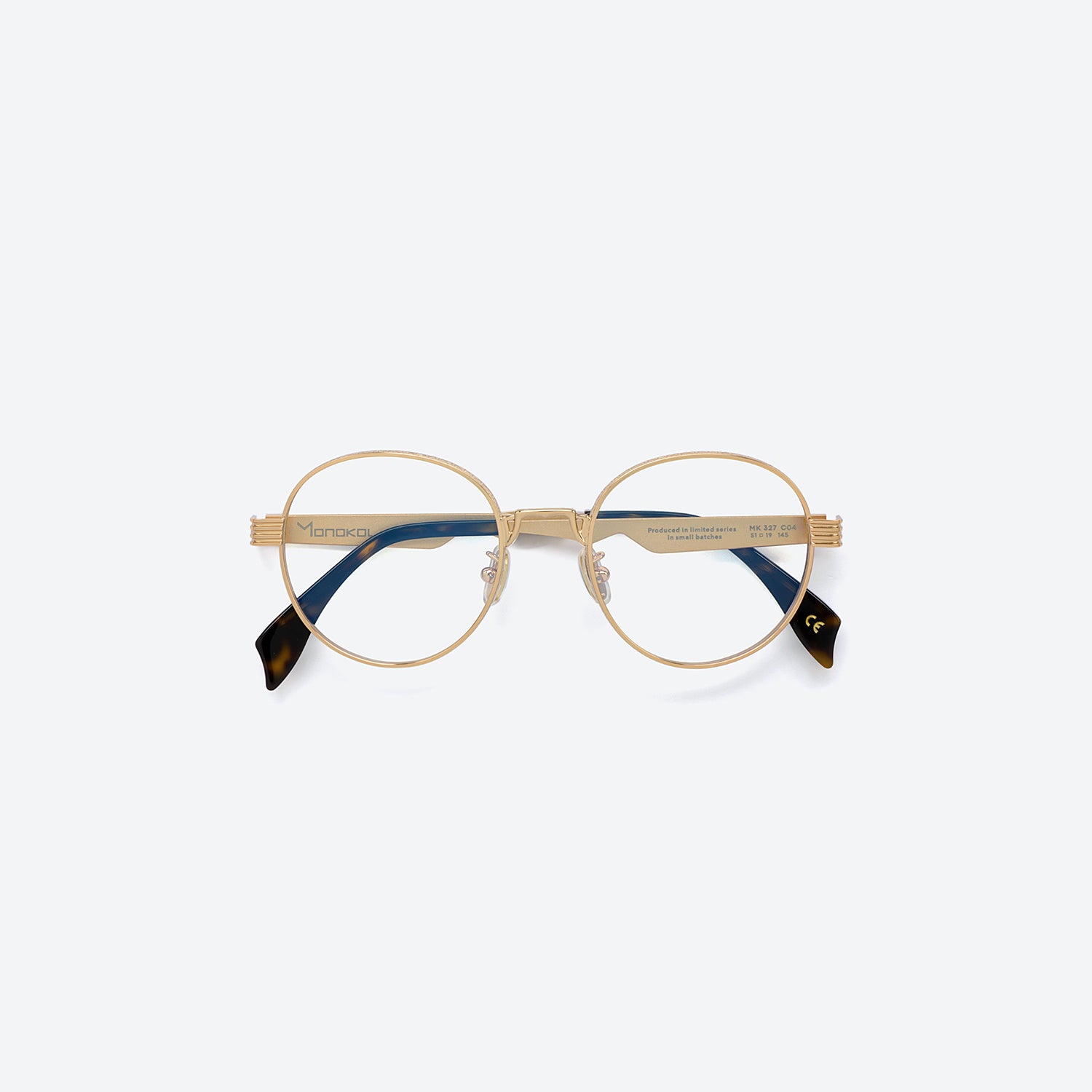 Monokol Evolved Boldness MK327 C4 occhiali da vista rotondi metallo