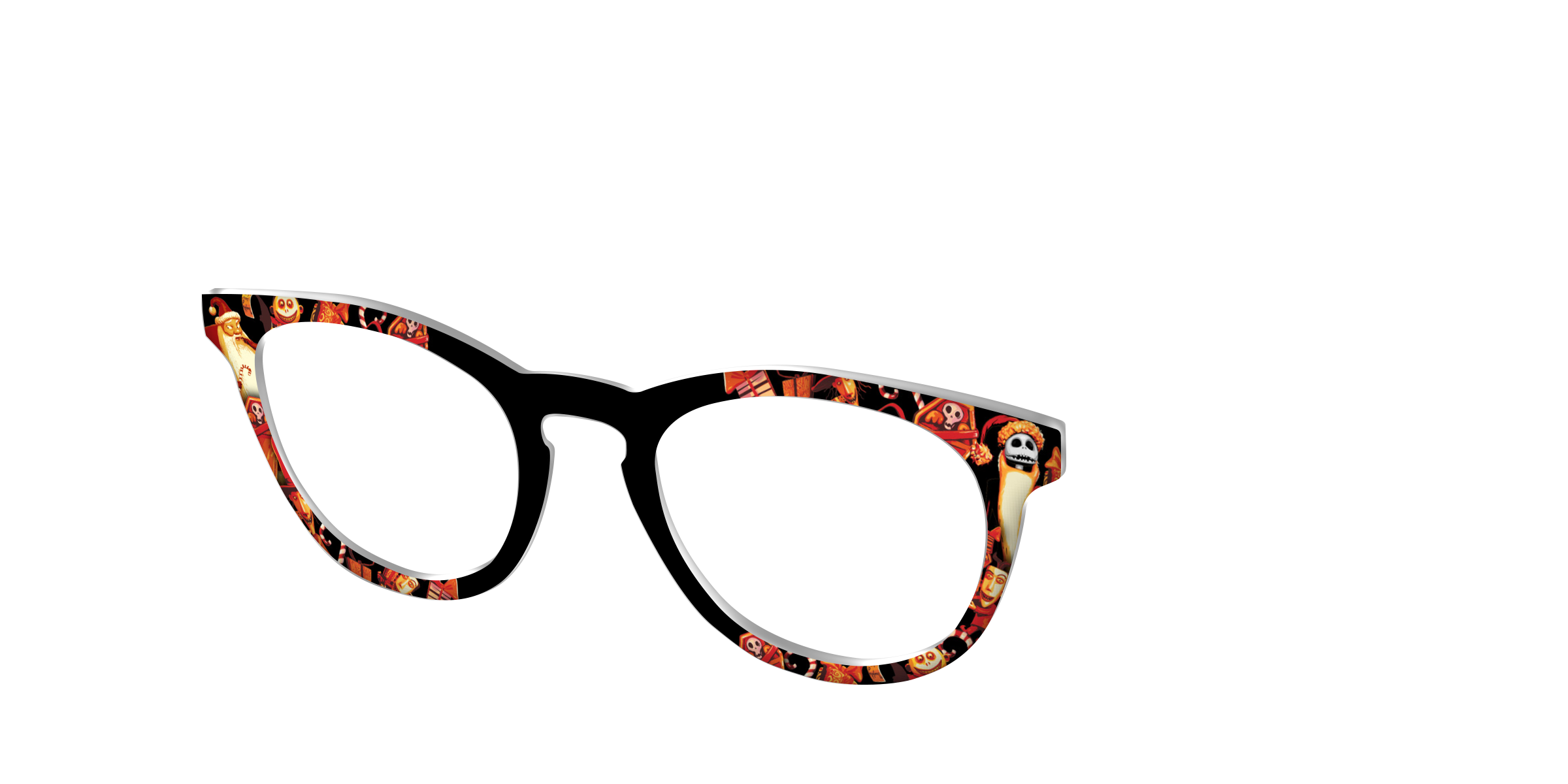 Pair Eyewear Collabs Jack & Sandy Claws top occhiali Cedro