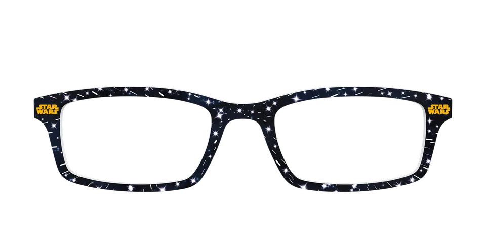 Pair Eyewear Collabs Star Wars Galaxy top occhiali Cedro