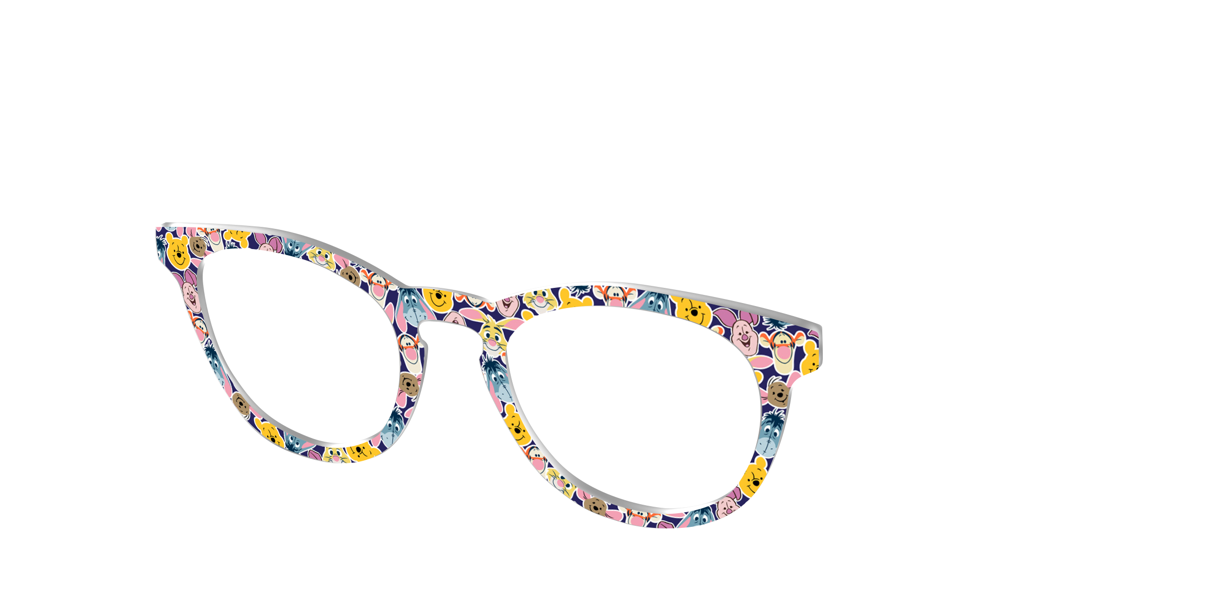 Pair Eyewear Collabs Winnie Pooh Friends cover occhiali stampa