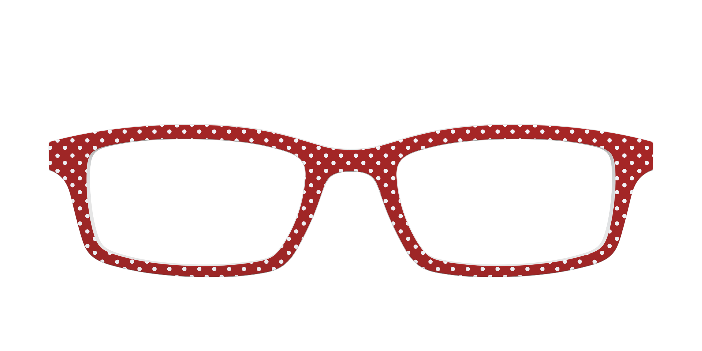 Pair Eyewear Solid Tops The Ruby Pin Dot top magnetico