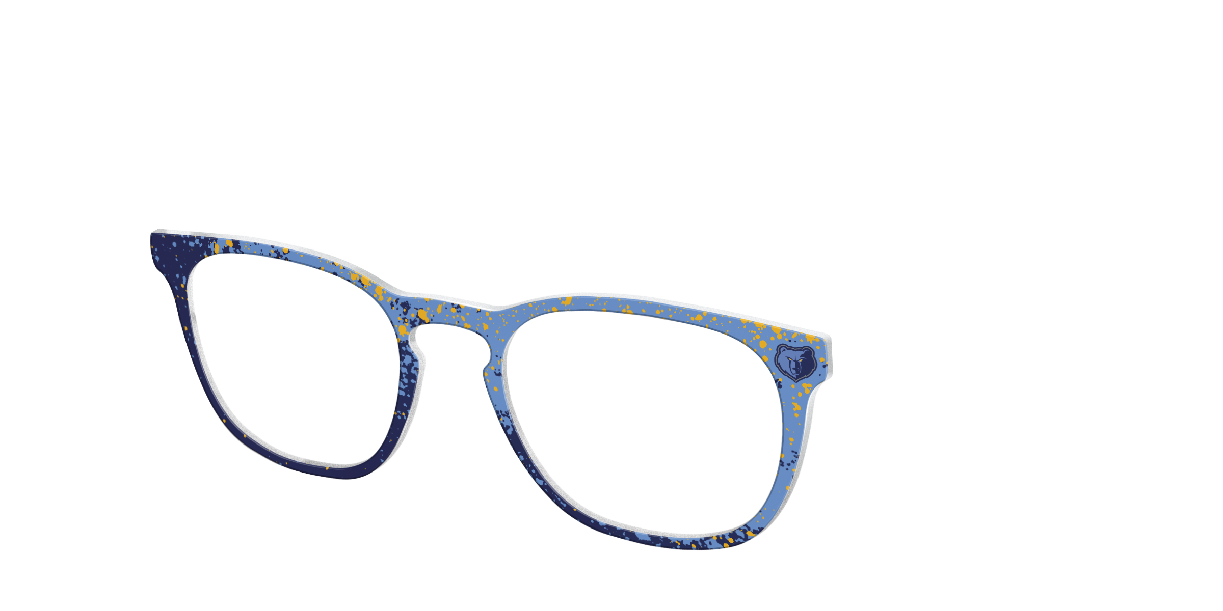 Pair Eyewear School Spirit Grizzlies Splatter top per occhiali sportivo