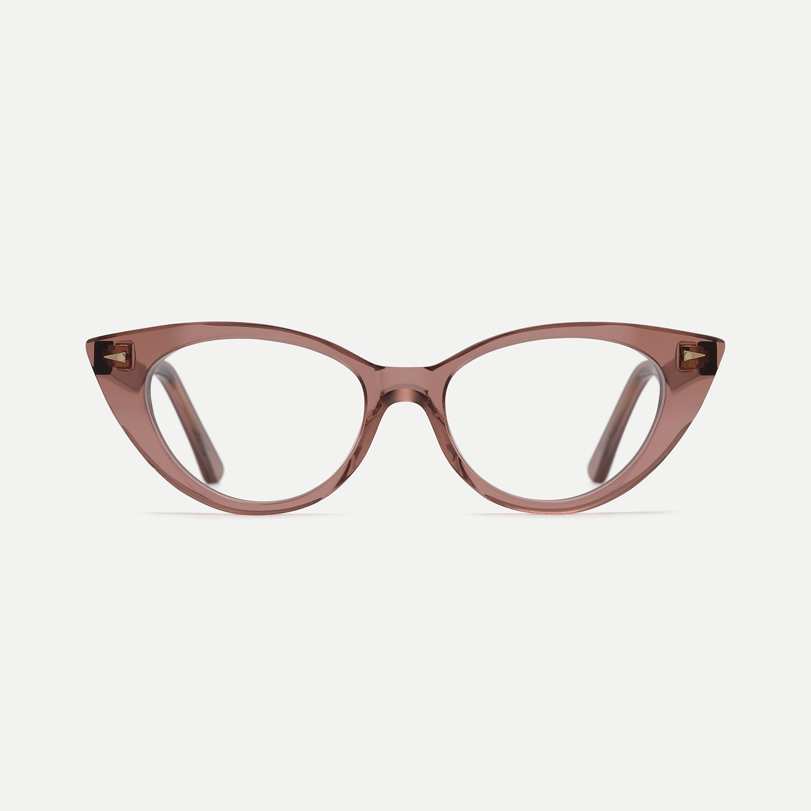 AHLEM Gambetta occhiali da vista cat eye rosa antico