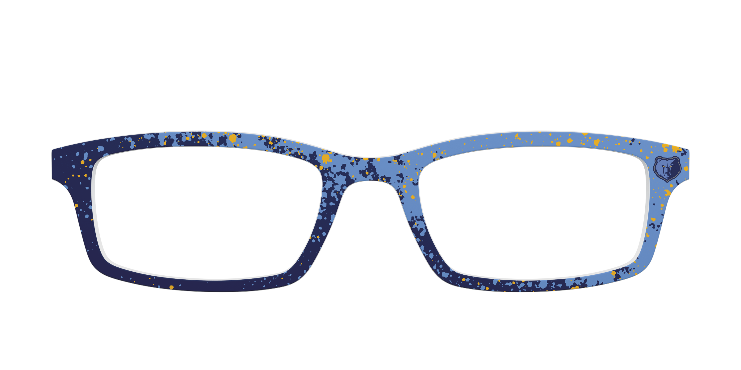 Pair Eyewear School Spirit Grizzlies Splatter top per occhiali sportivo