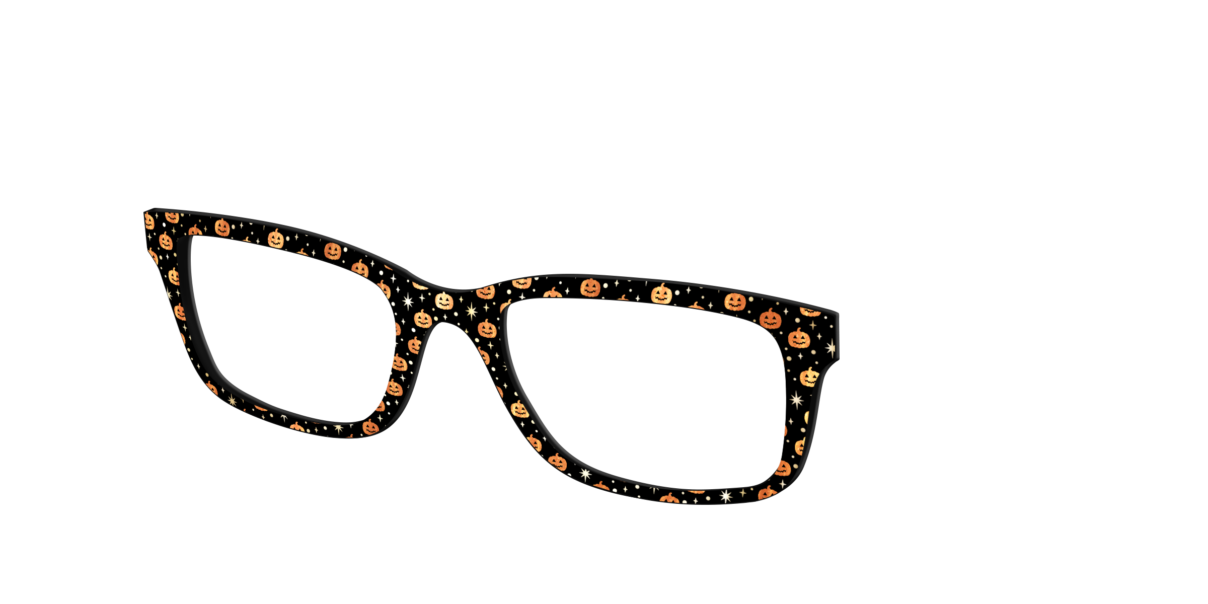 Pair Eyewear Design Tops Shimmer Jack-o'-Lanterns top occhiali