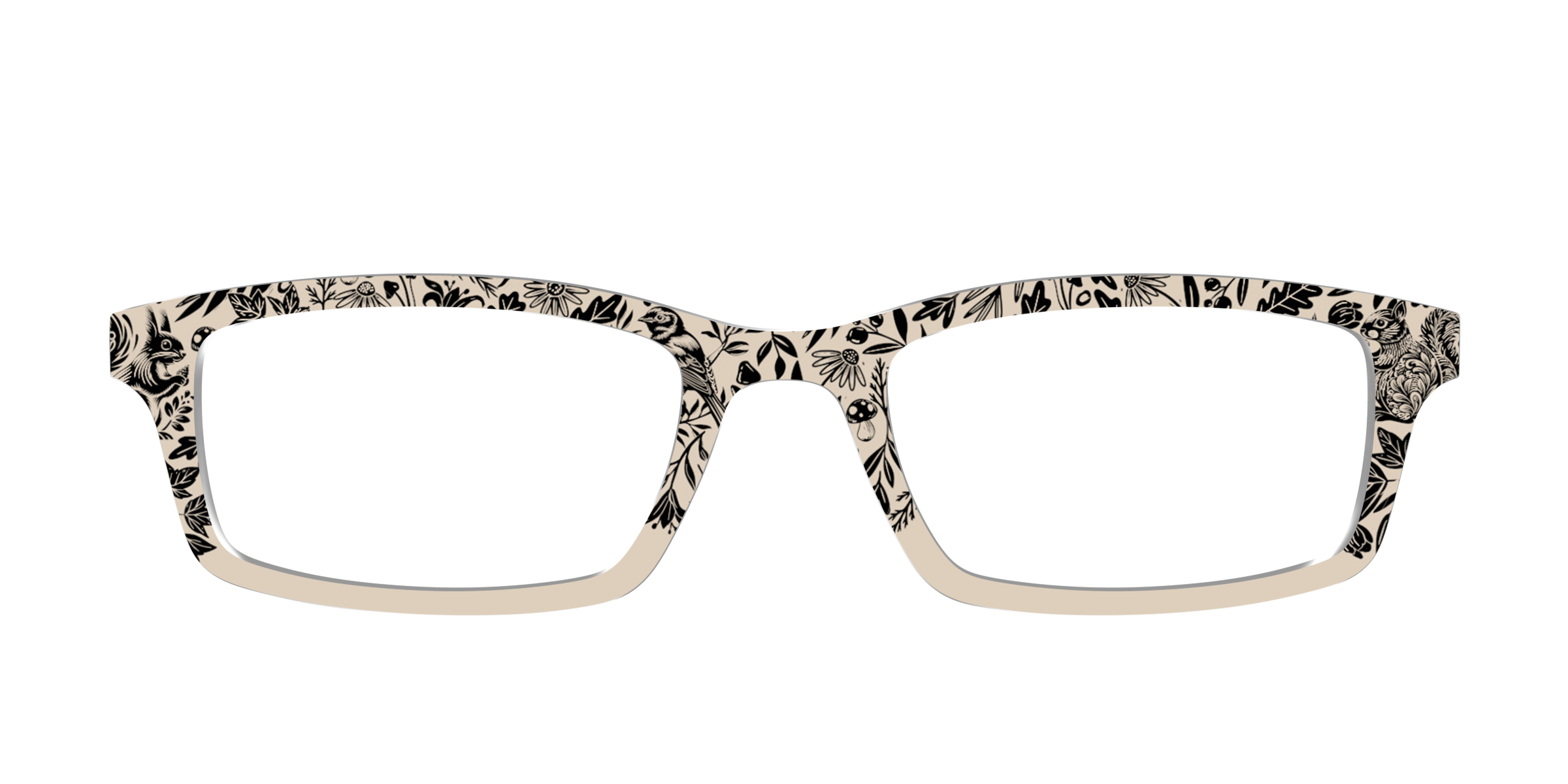 Pair Eyewear Design Tops Woodcut Squirrels top scoiattoli
