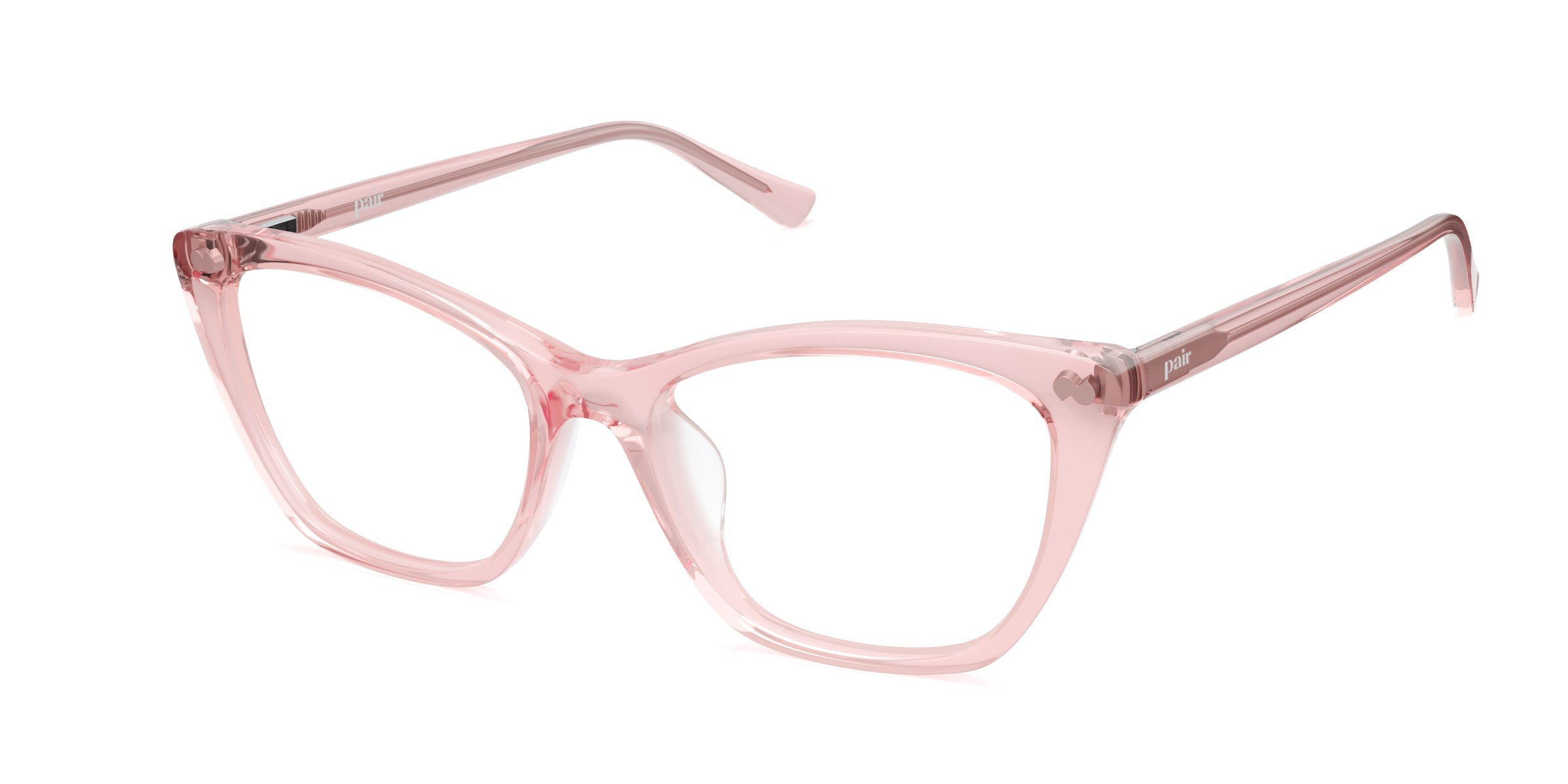 Pair Eyewear Base Frames Wanda montatura cat-eye media nera