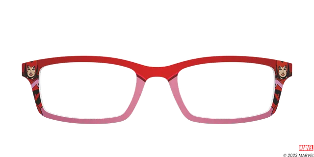 Pair Eyewear Collabs The Scarlet Witch top occhiali rosso
