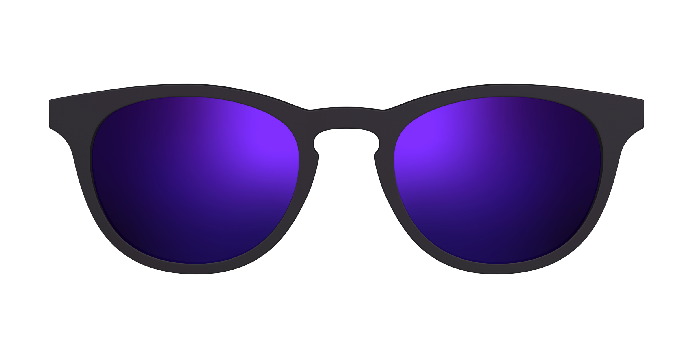 Pair Eyewear Sun Tops Polarized Purple top sole viola