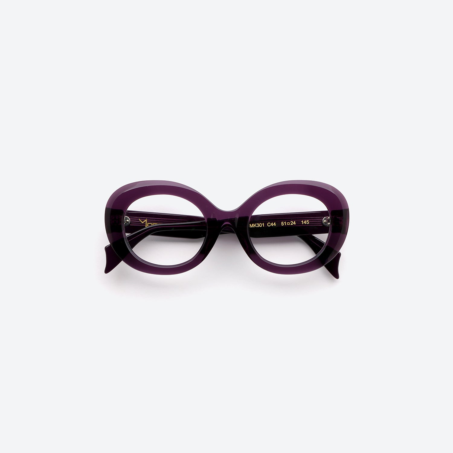 Monokol Iconic Bold MK301 C44 occhiali da vista rotondi acetato