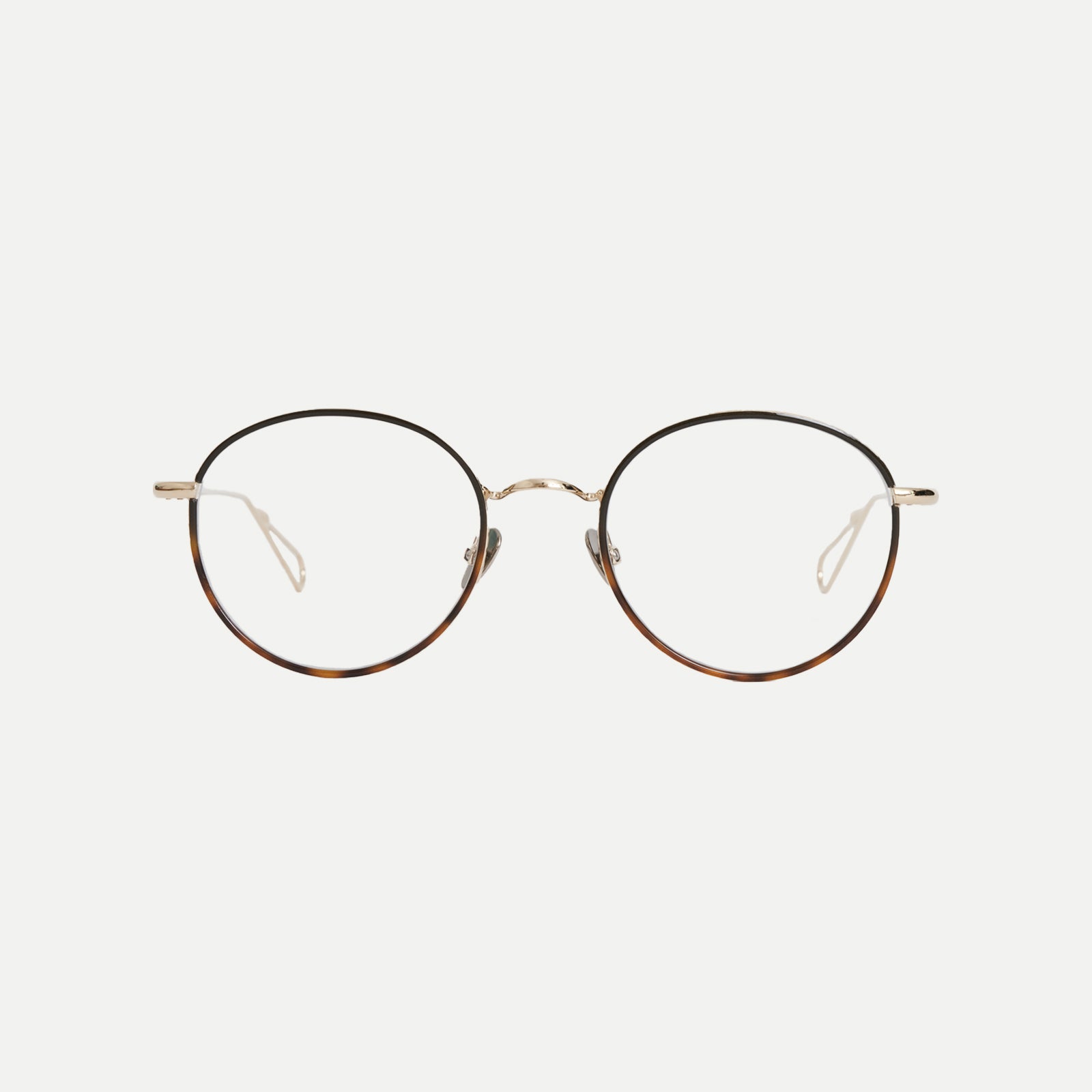 Ahlem Optical Auber occhiali da vista champagne turtle