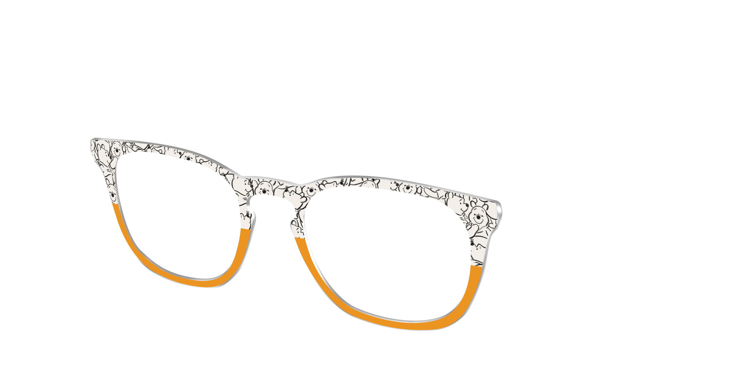Pair Eyewear Collabs Winnie Pooh Top Occhiali Giallo
