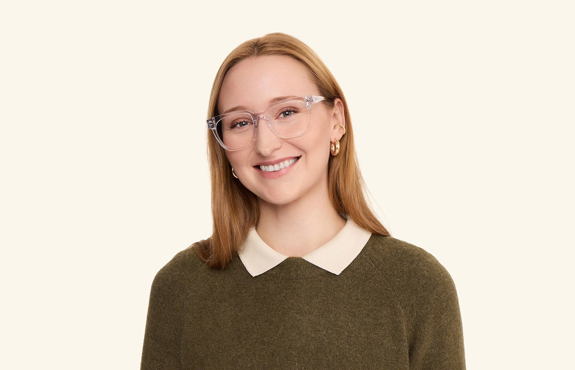 Pair Eyewear Base The Murphy montatura vista Crystal Clear