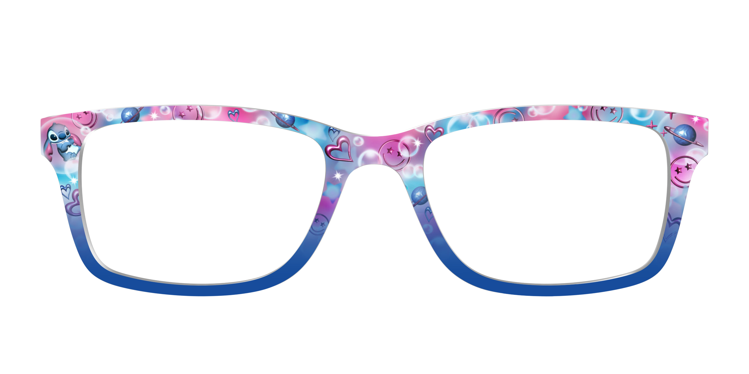 Pair Eyewear Collabs Stitch Bubble Pop top per occhiali Cedro