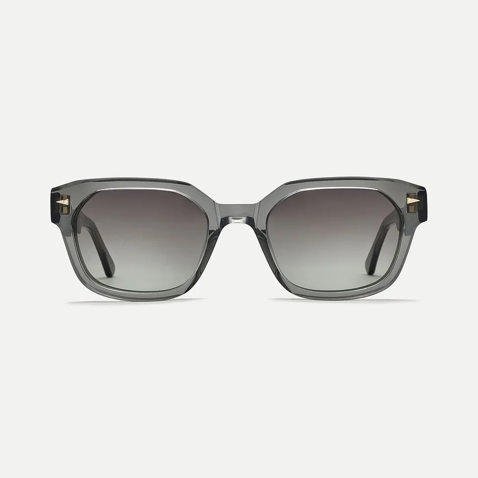 AHLEM Buci Occhiali da Sole Rainlight / Green Gradient Rettangolari