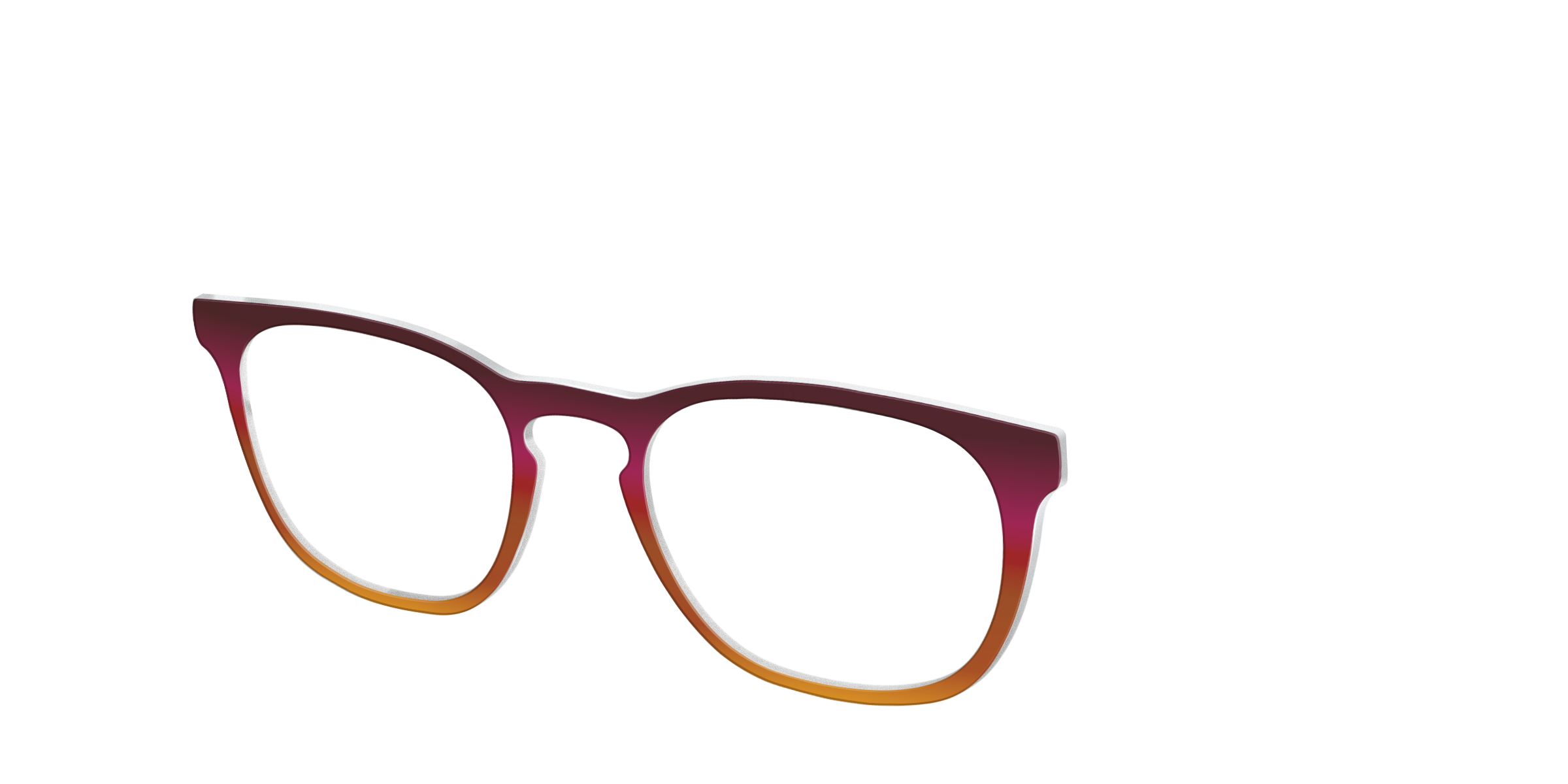 Pair Eyewear Solid Tops Umber Ochre cover sfumato marrone
