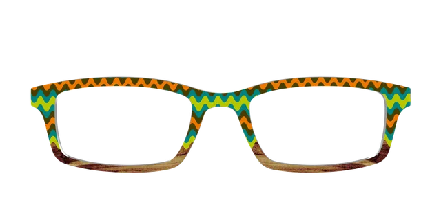 Pair Eyewear Design Tops The Woodgrain Waves top occhiali DE11
