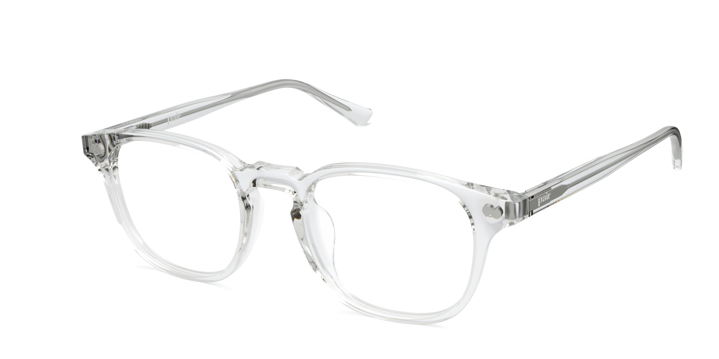 Pair Eyewear The Otis montatura vista quadrata media nera