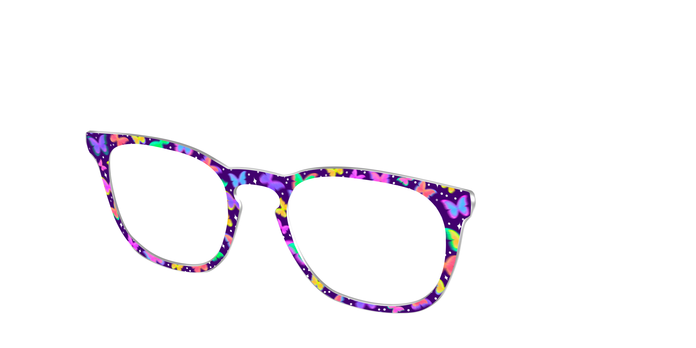 Pair Eyewear Design Tops The Delicate Butterflies top farfalle