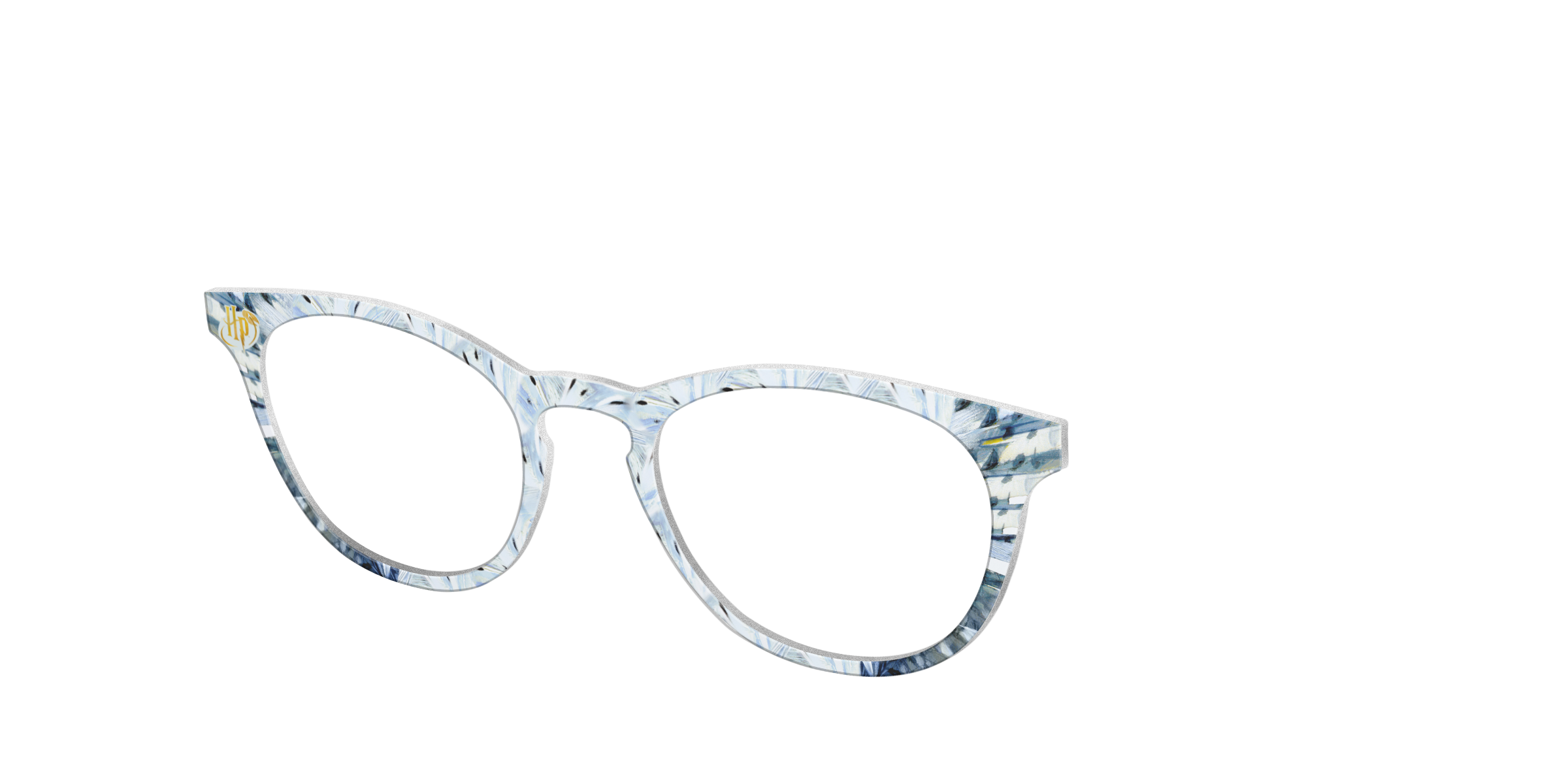 Pair Eyewear Collabs The Hedwig Feathers top piume bianco