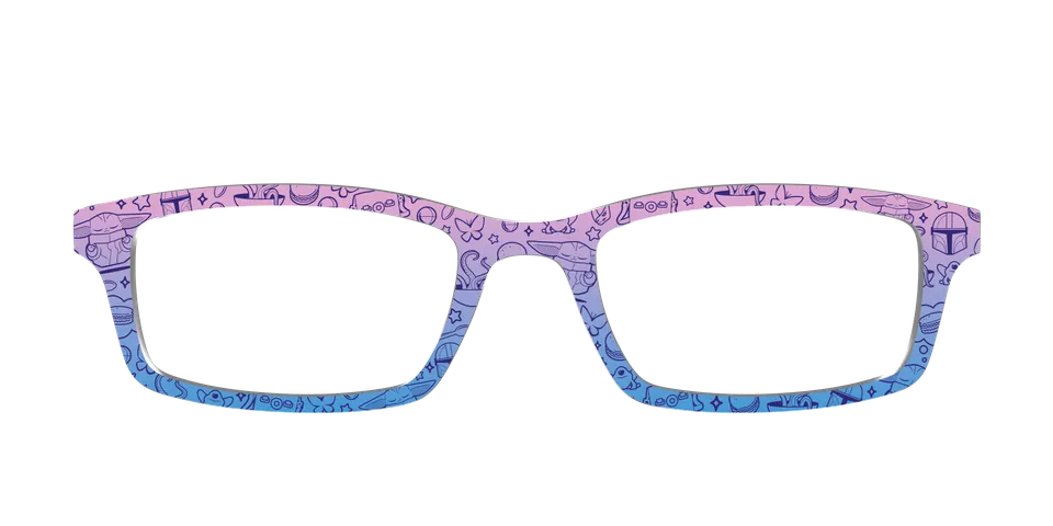 Pair Collabs Grogu Galaxy Gradient topper occhiali Cedro verde