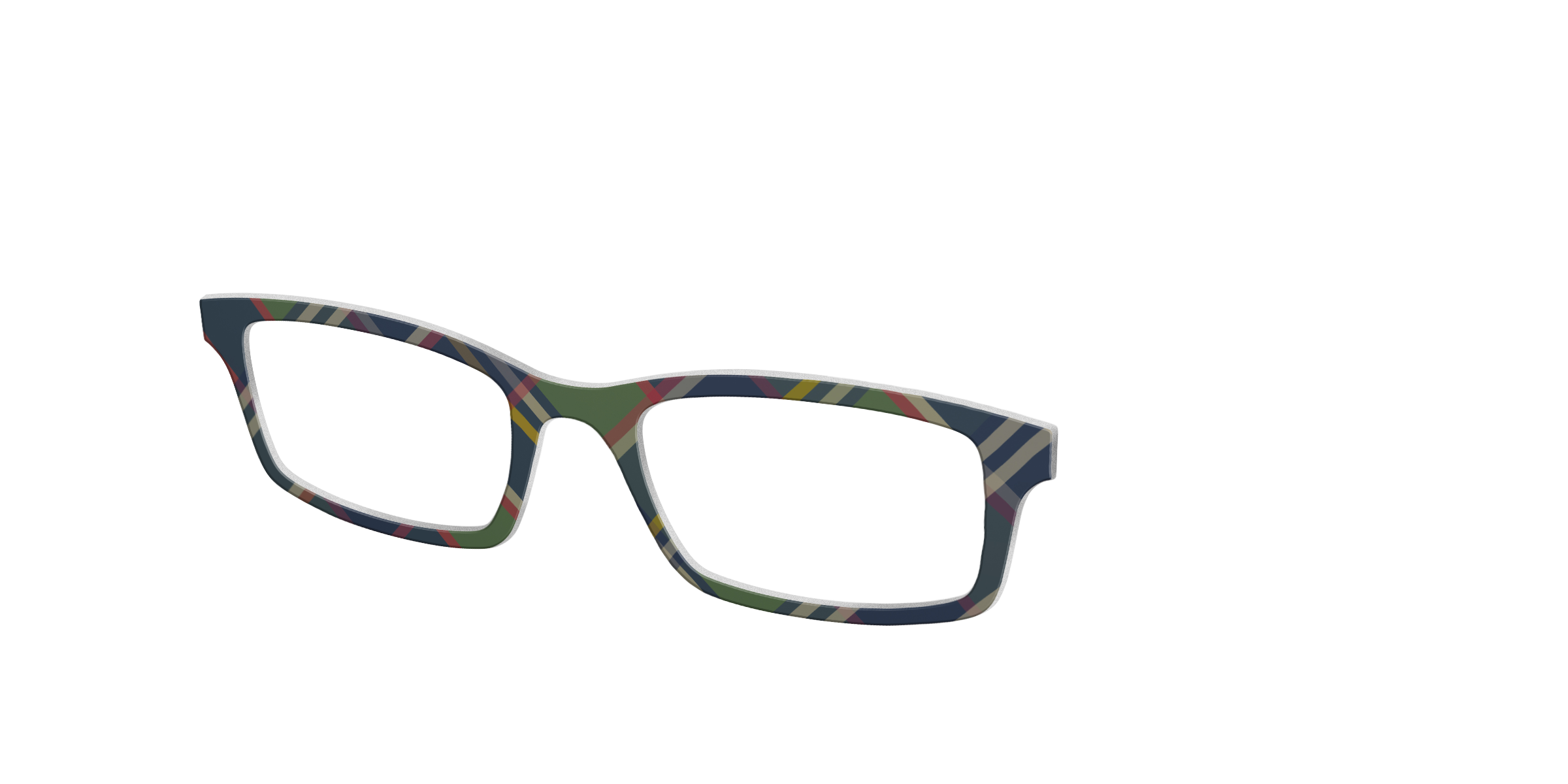 Pair Eyewear Solid Tops The Flannel Plaid top occhiali TK4