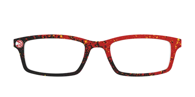 Pair Eyewear School Spirit Hawks Splatter top magnetico schizzi