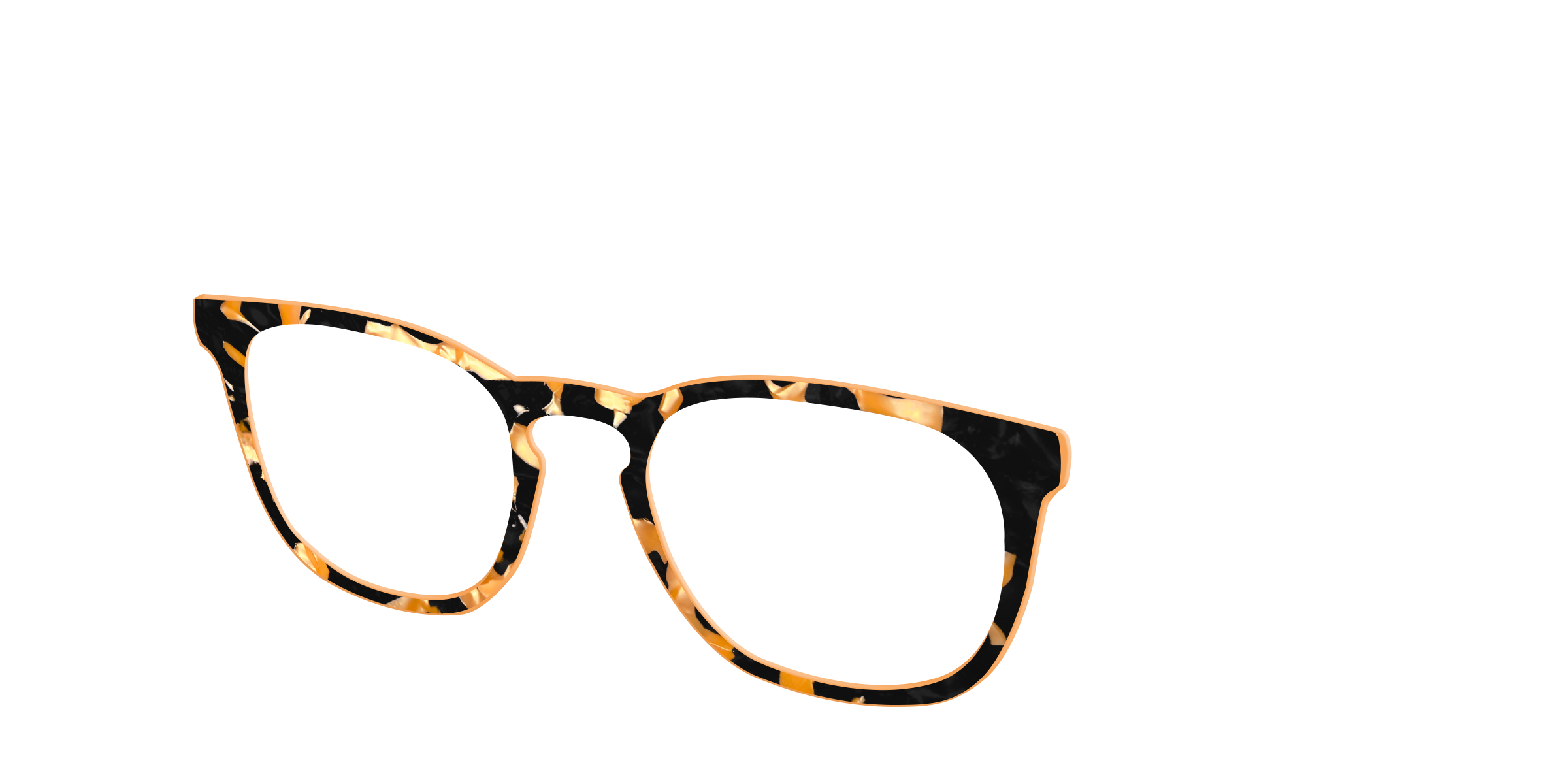 Pair Eyewear Design Tops Pumpkin Camo top occhiali tartarugato