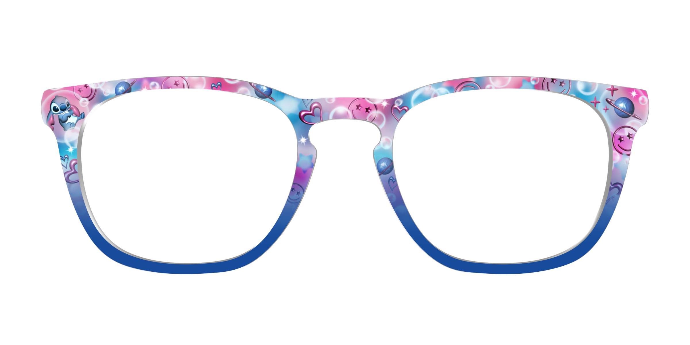 Pair Eyewear Collabs Stitch Bubble Pop top per occhiali Cedro