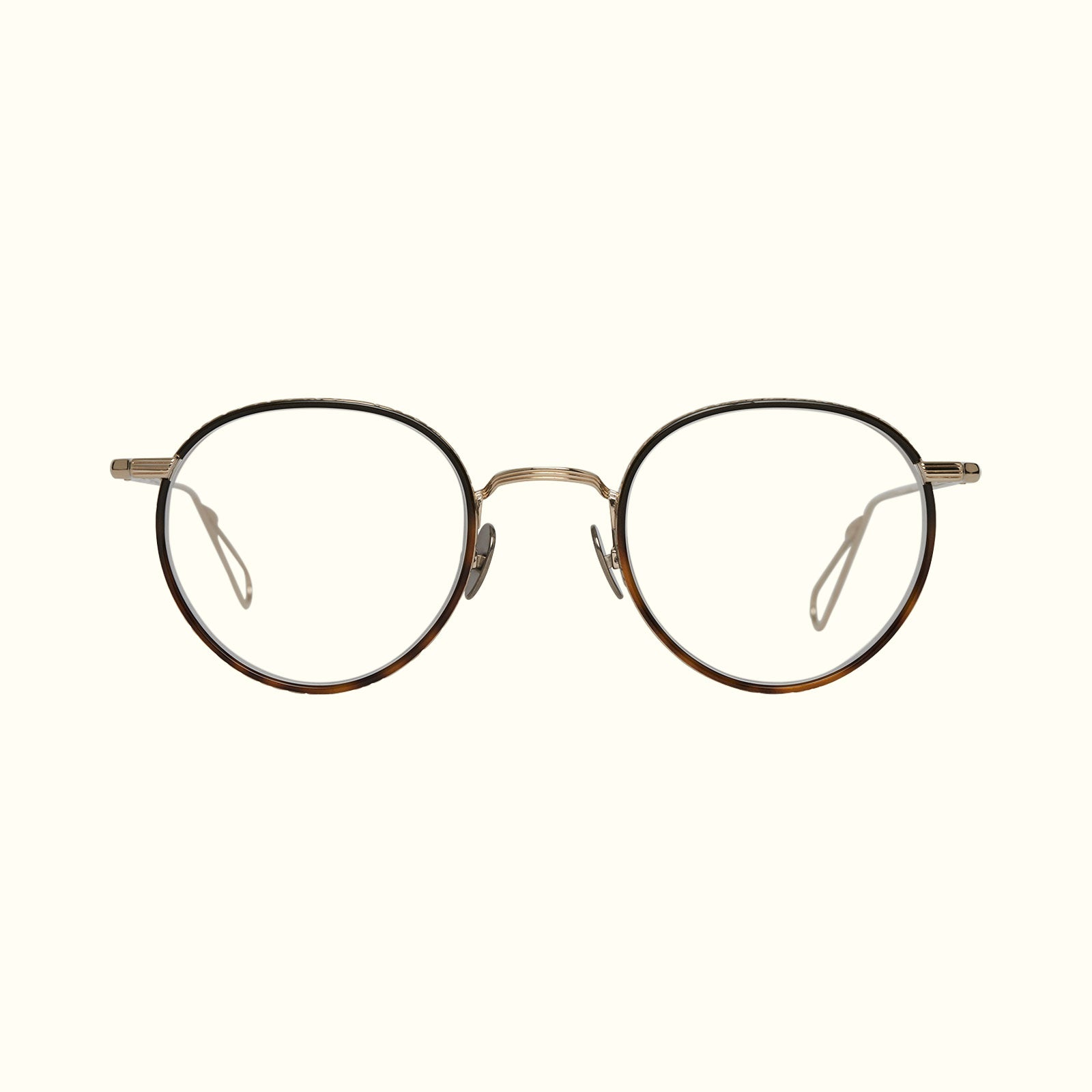 Ahlem Optical Raspail occhiali da vista champagne panto