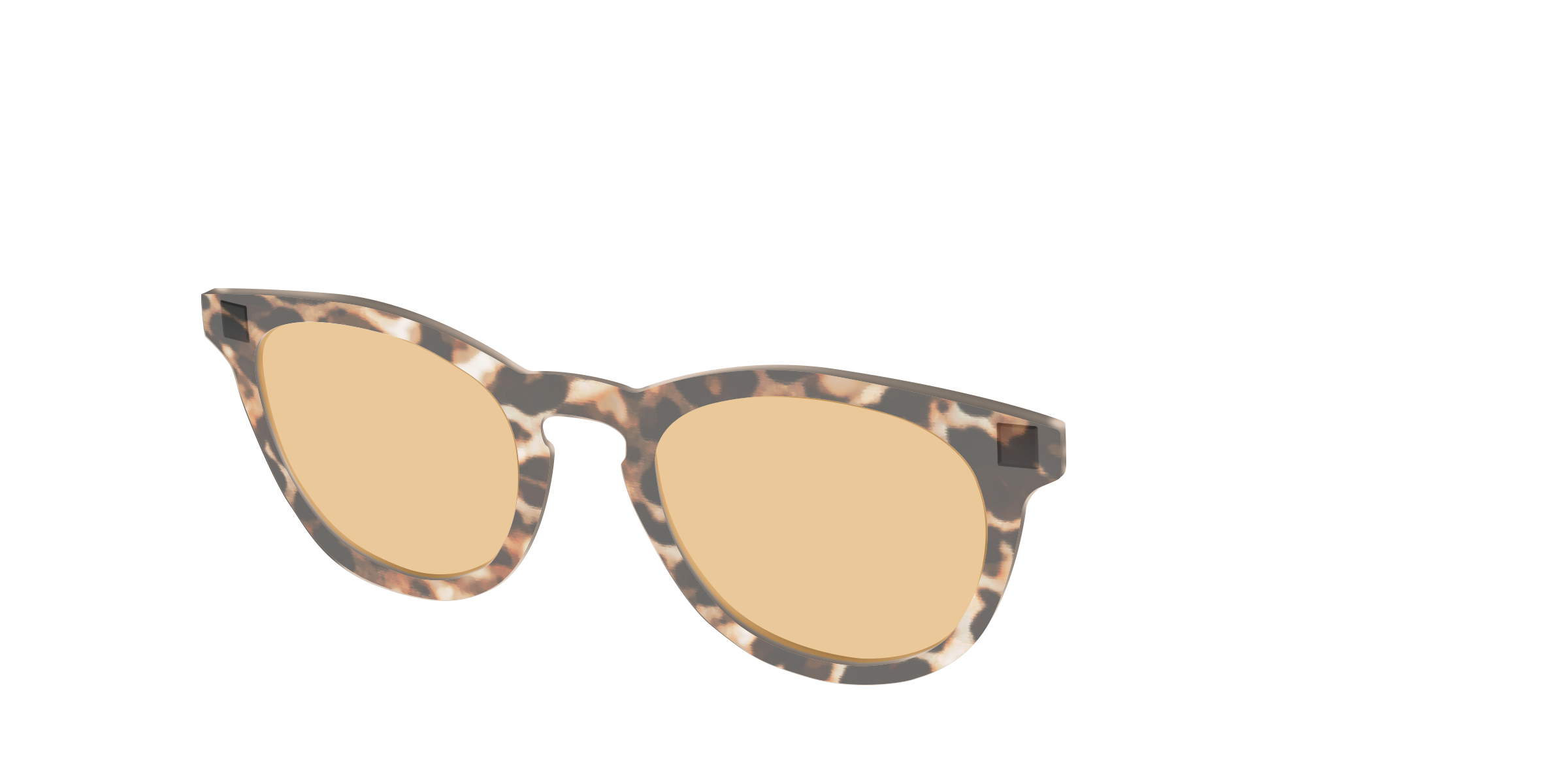 Pair Eyewear Neutral Tort Crystal top sole marrone Addison