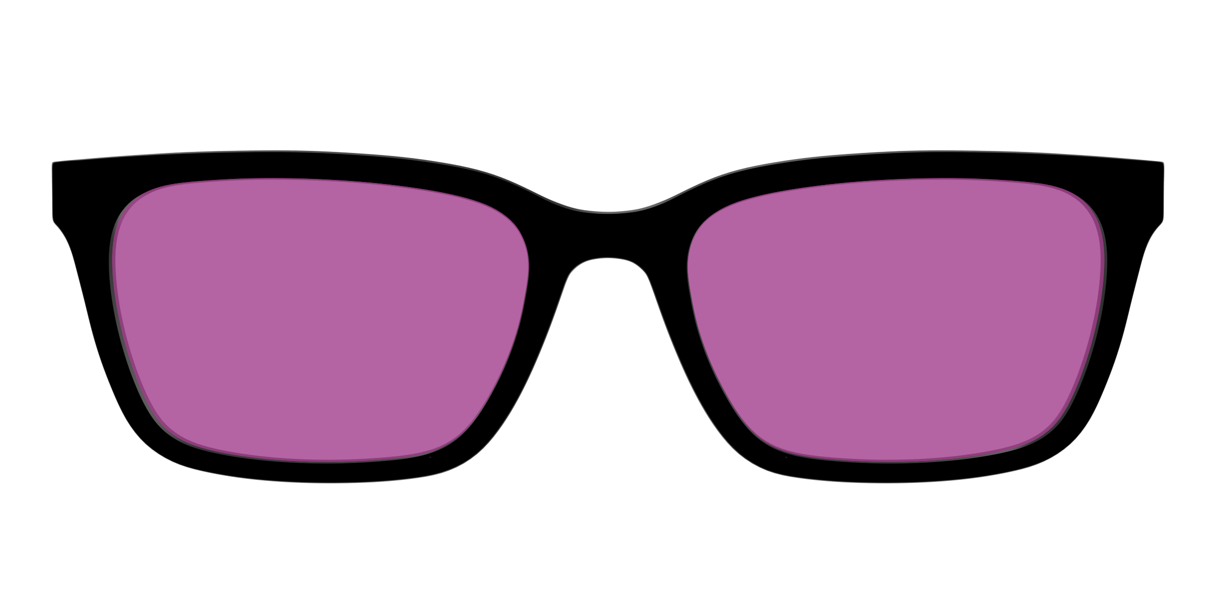 Pair Eyewear Performance Black Violet Golf top sportivo