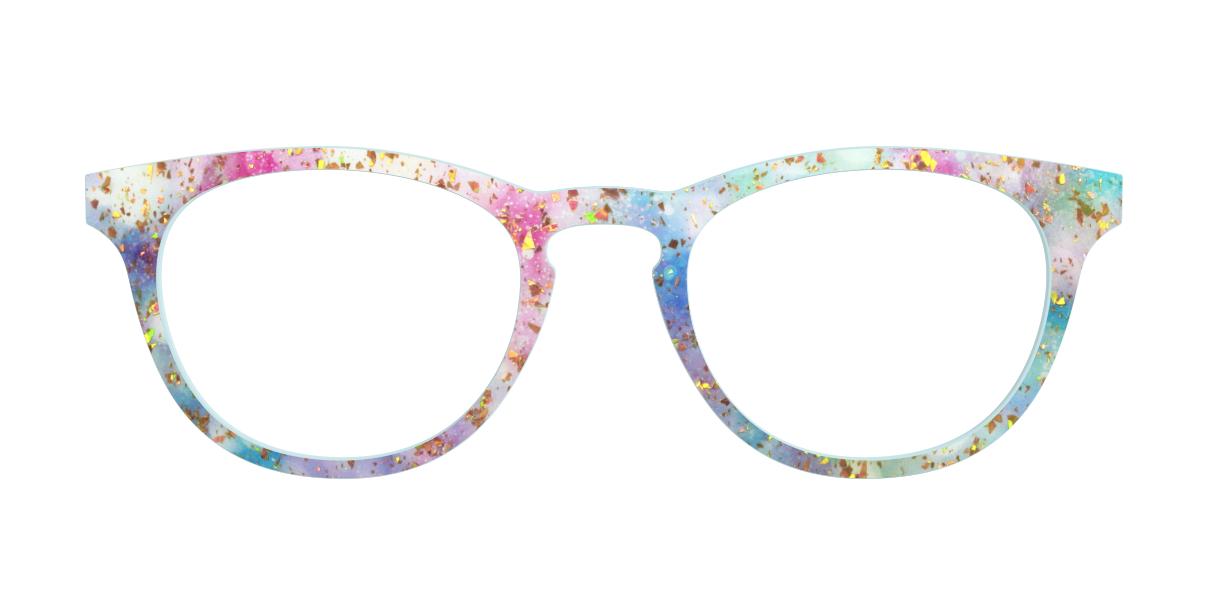 Pair Eyewear Design Tops Pixie Bokeh Gold top per occhiali