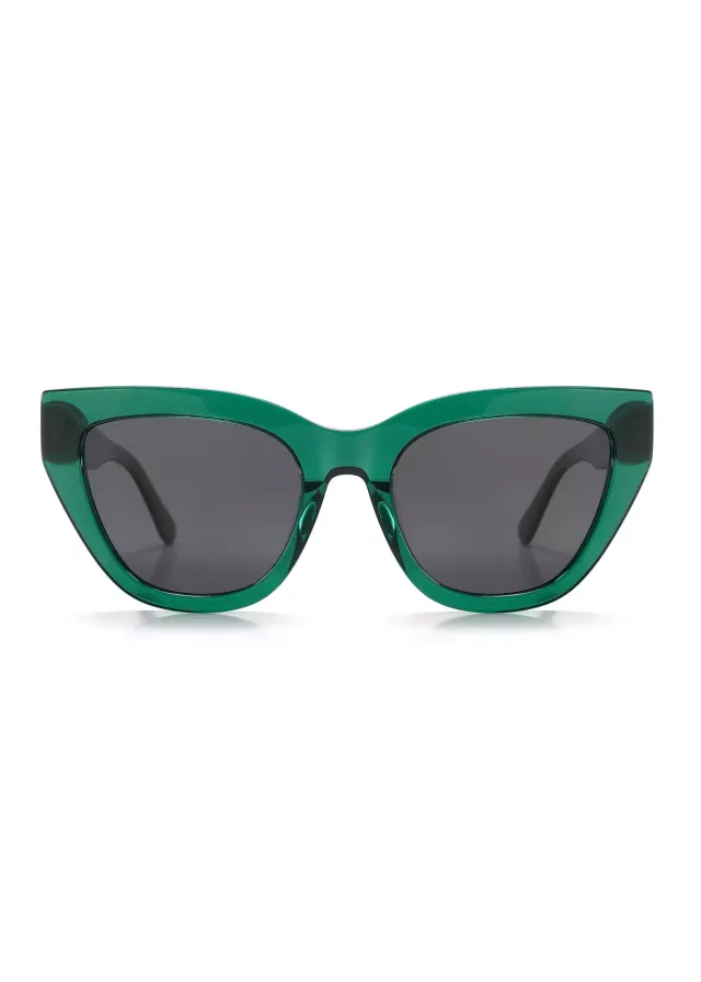 Ouyuan YD1208T occhiali da sole cat eye acetato donna