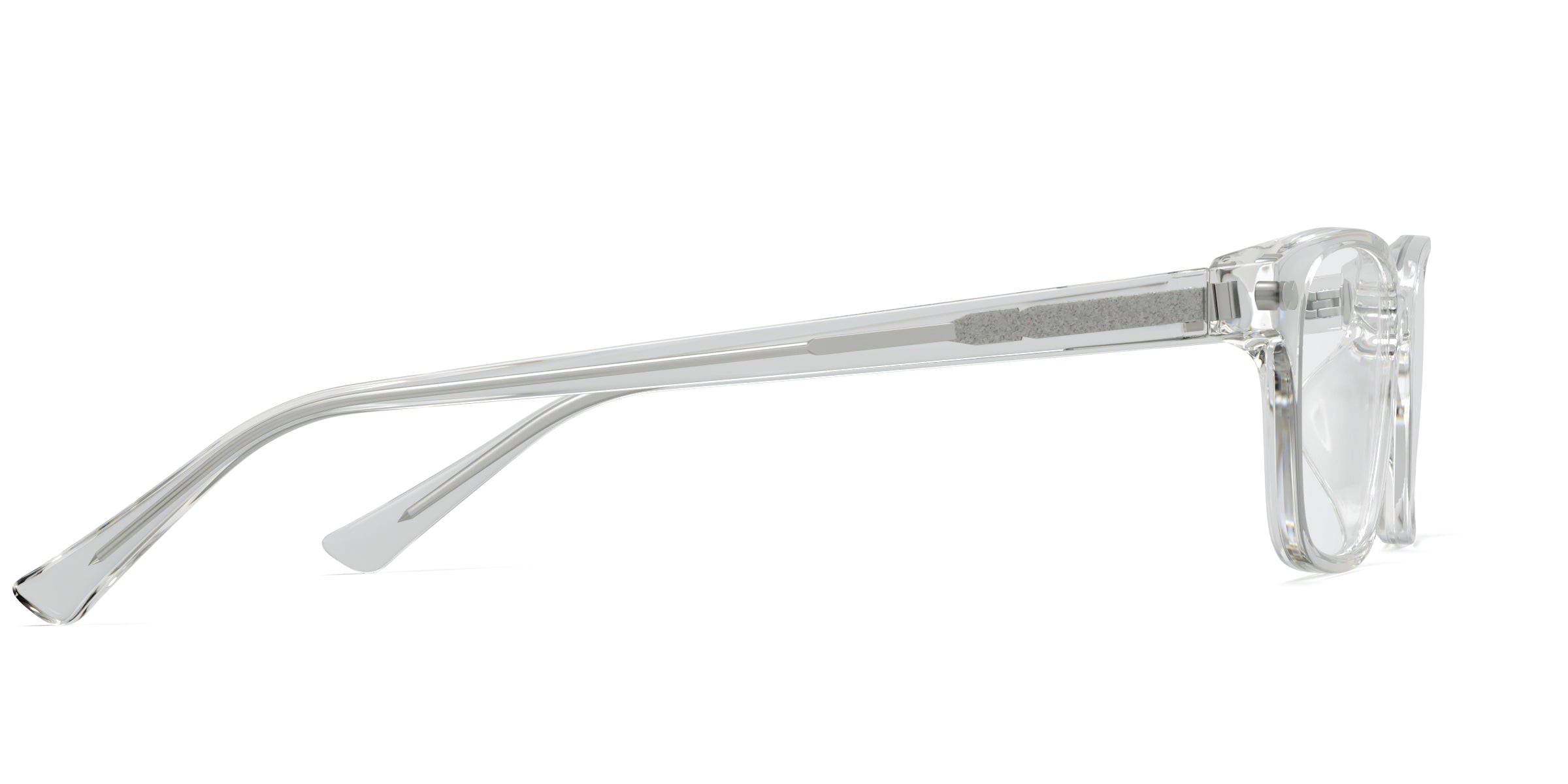 Pair Eyewear The Finley montatura vista rettangolare stretta nera