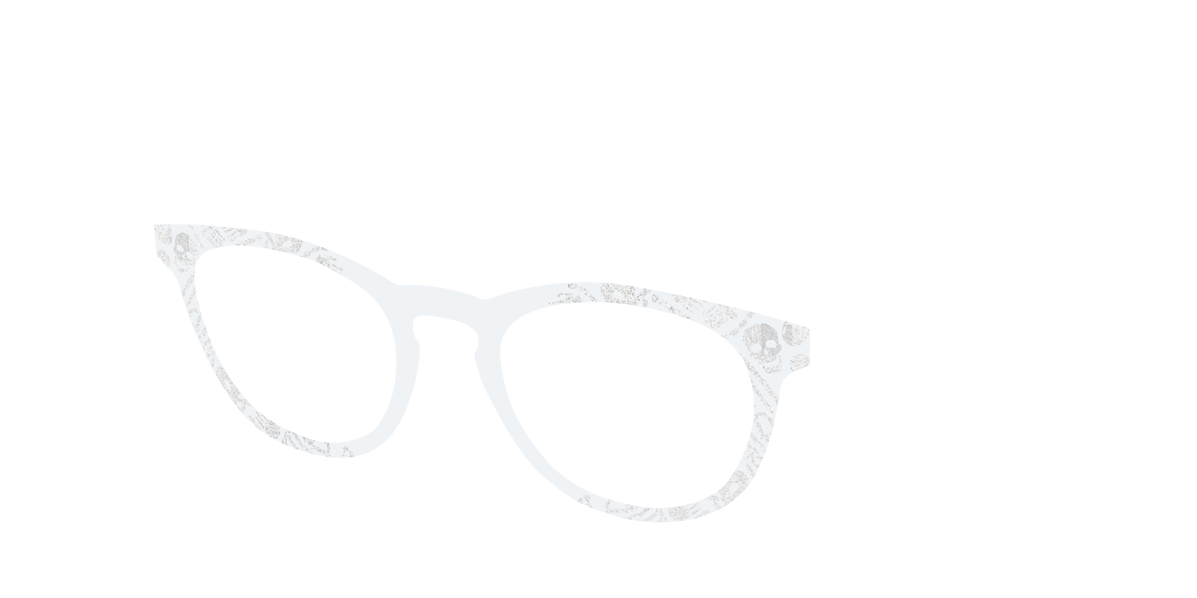 Pair Eyewear Design Tops Shimmer Skeletons top magnetico premium