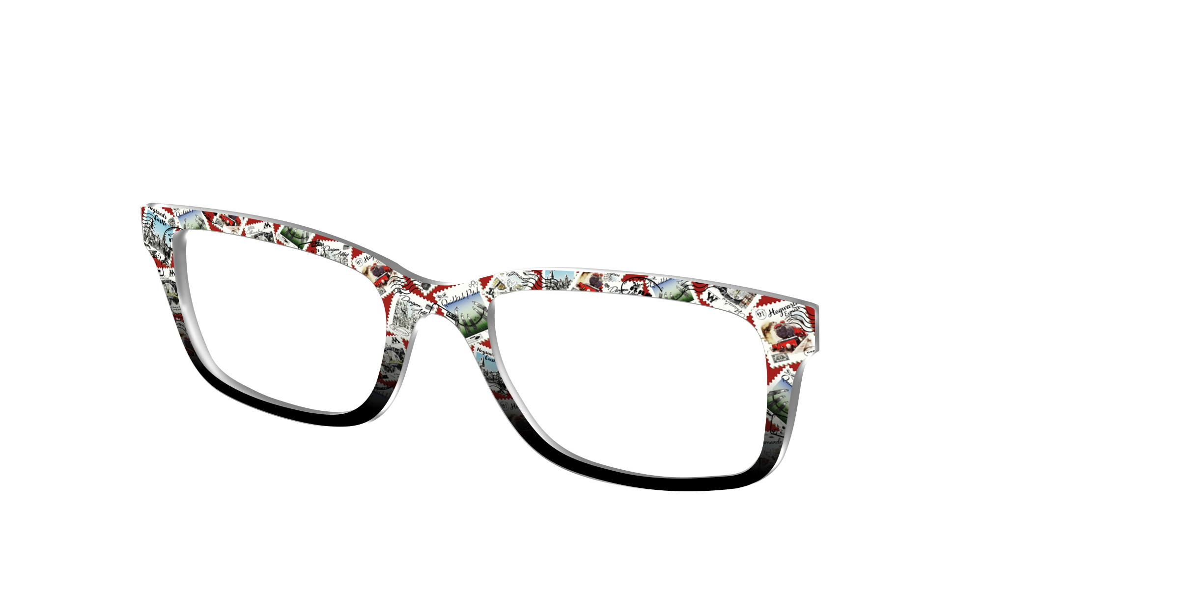 Pair Eyewear Collabs The Hogwarts Stamps top per occhiali
