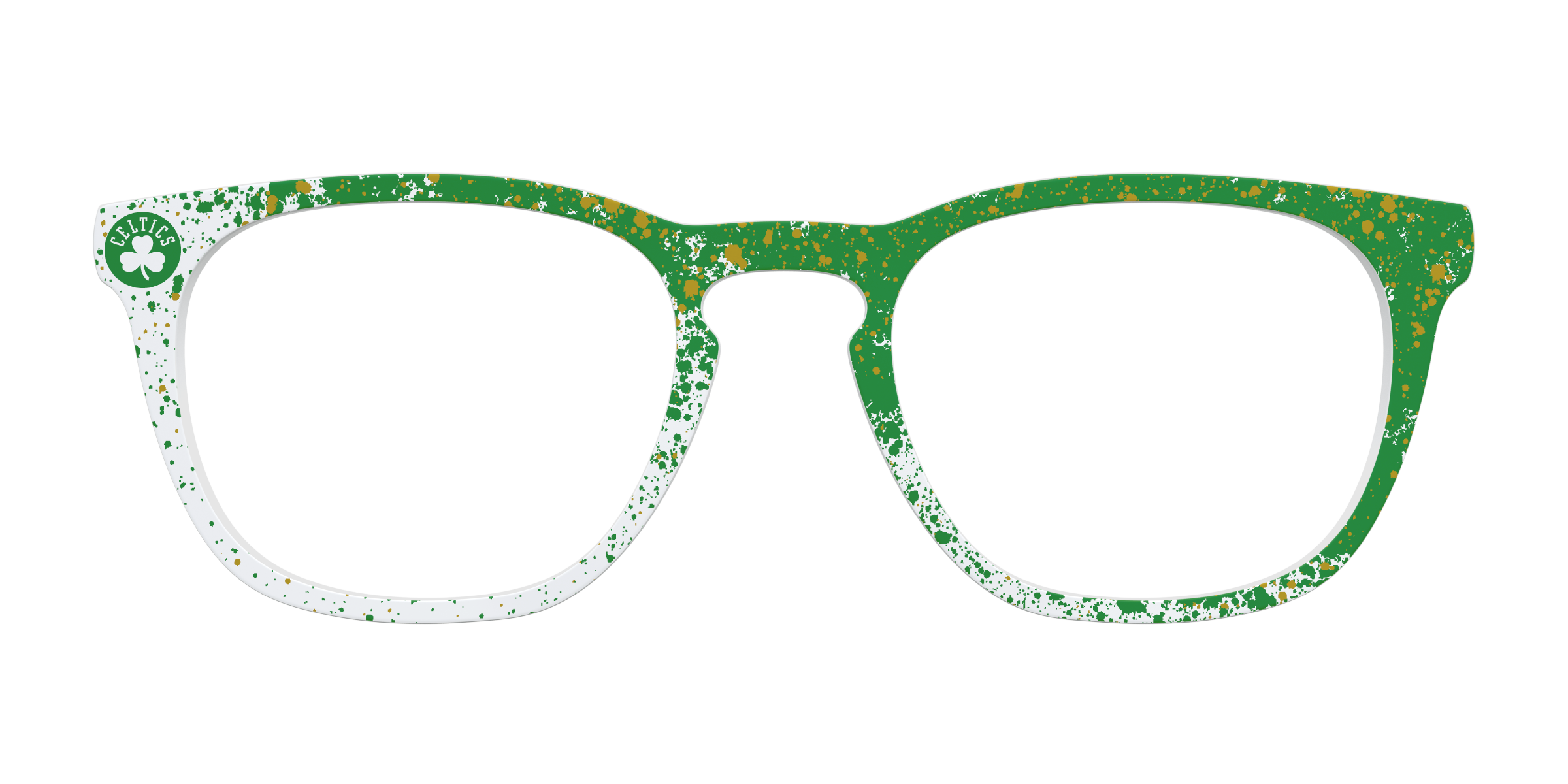 Pair Eyewear School Spirit Celtics Splatter top occhiali