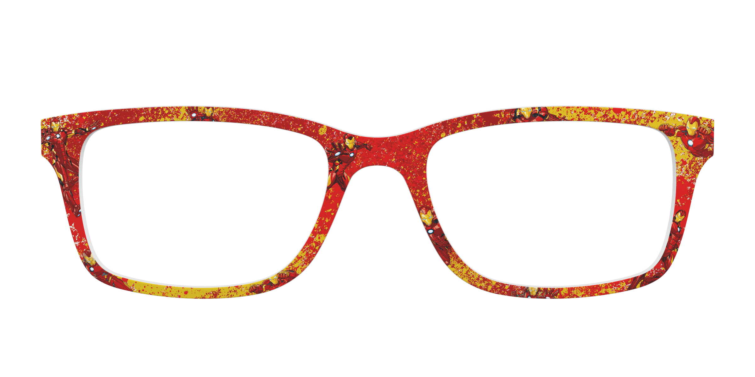 Pair Eyewear Collabs The Iron Man Splatter top IM2 Marvel