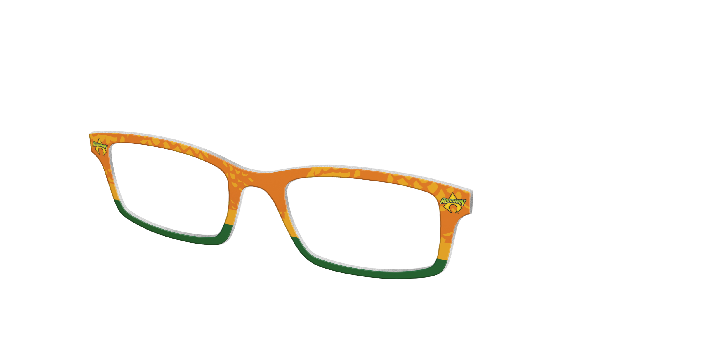 Pair Eyewear Collabs The Aquaman top verde arancione