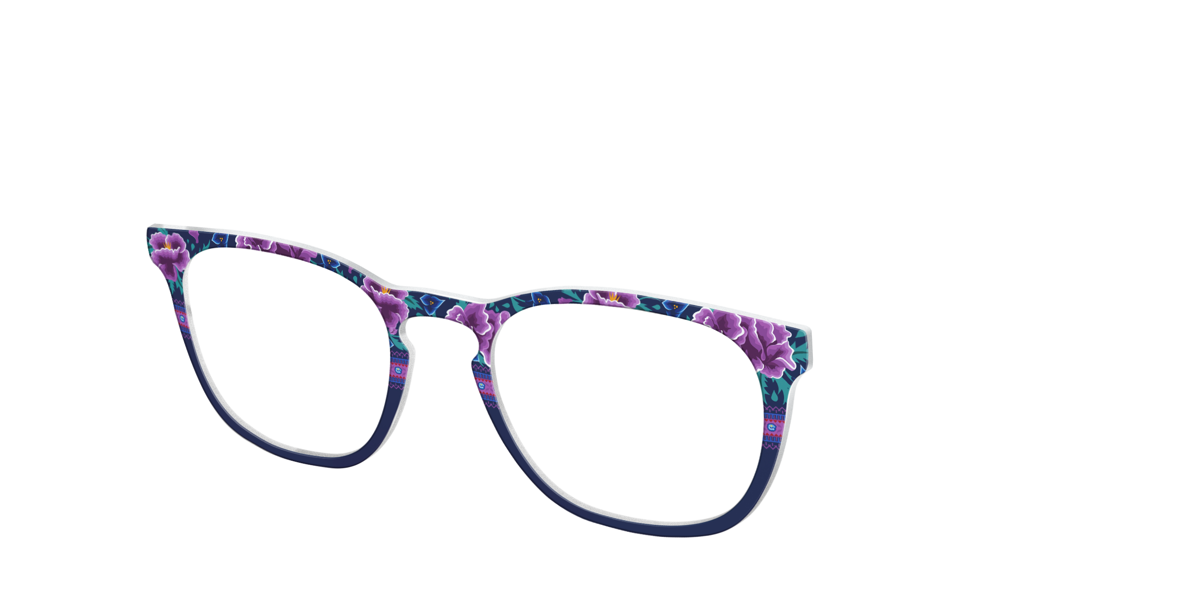 Pair Eyewear Collabs The Bloom Split top magnetico per Cedro