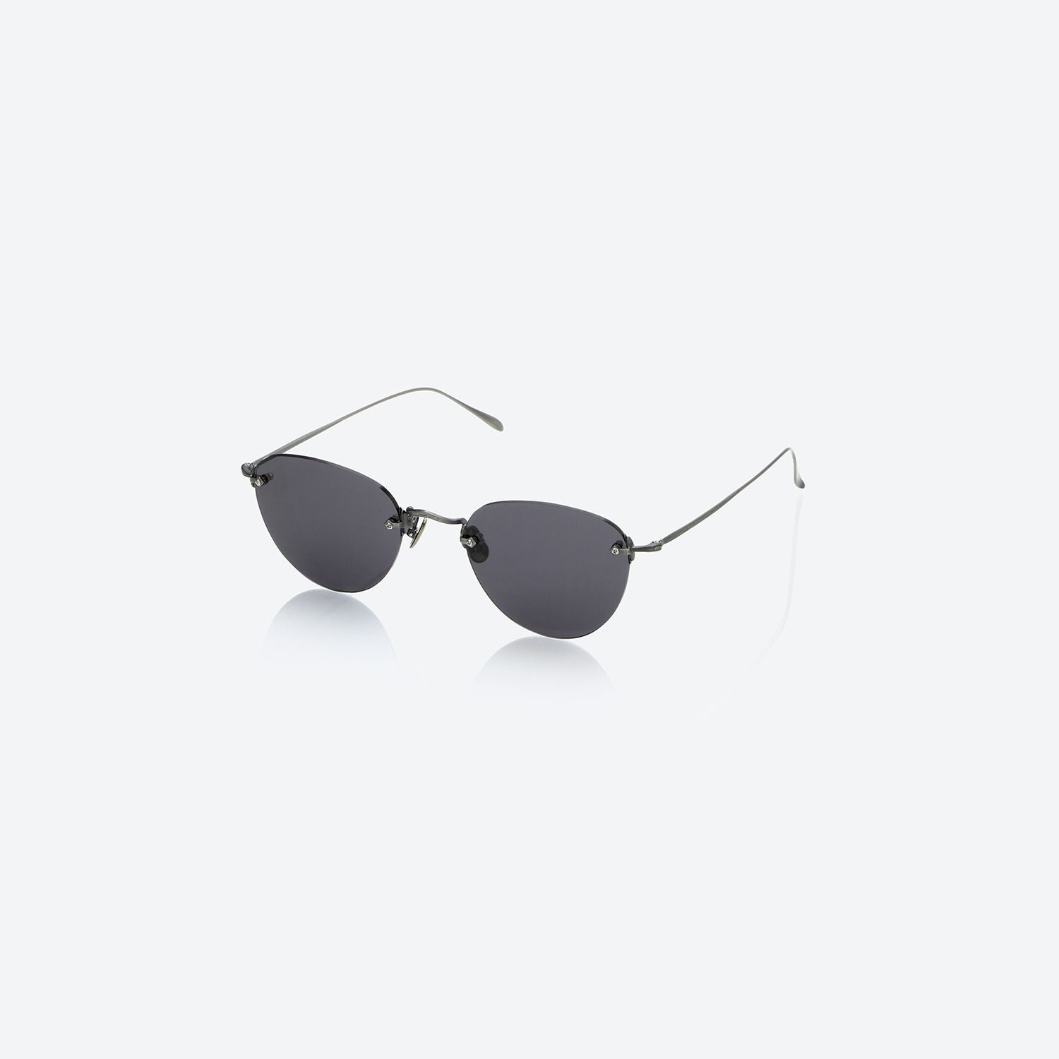 Monokol Burbon MK170 C3 occhiali da sole rotondi titanio