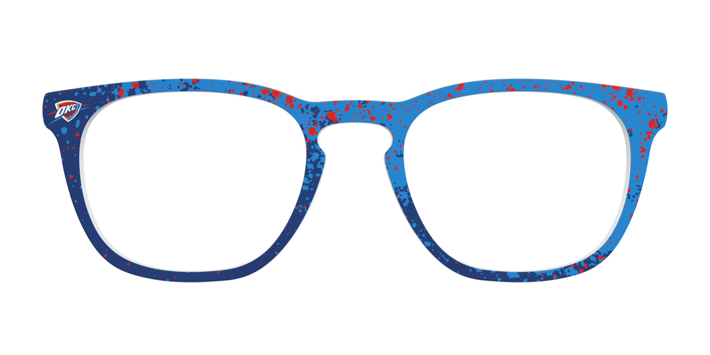 Pair Eyewear School Spirit The Thunder Splatter top occhiali Cedro splatter