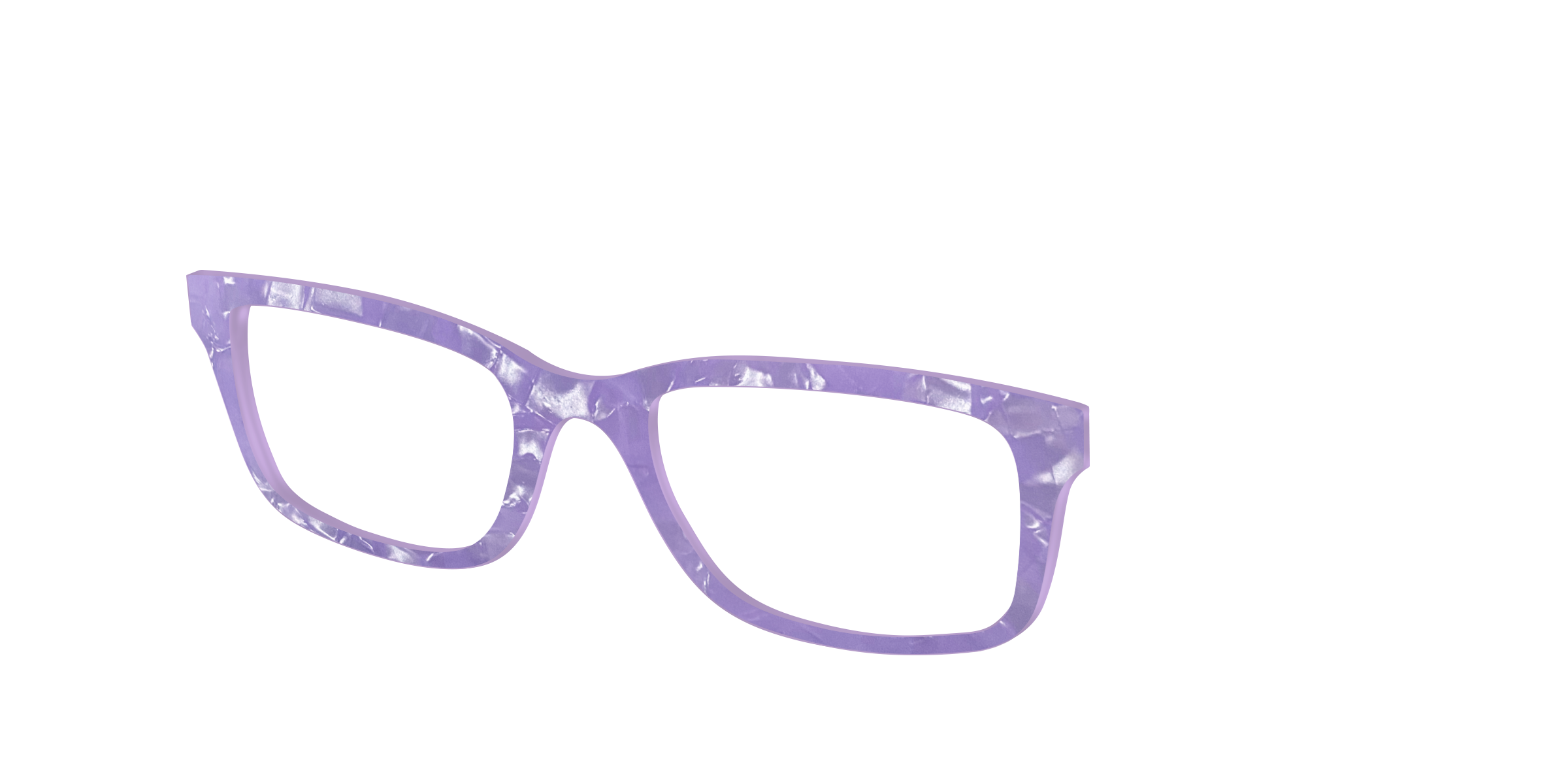 Pair Design Tops The Amethyst Pearl Marble top occhiali effetto marmo