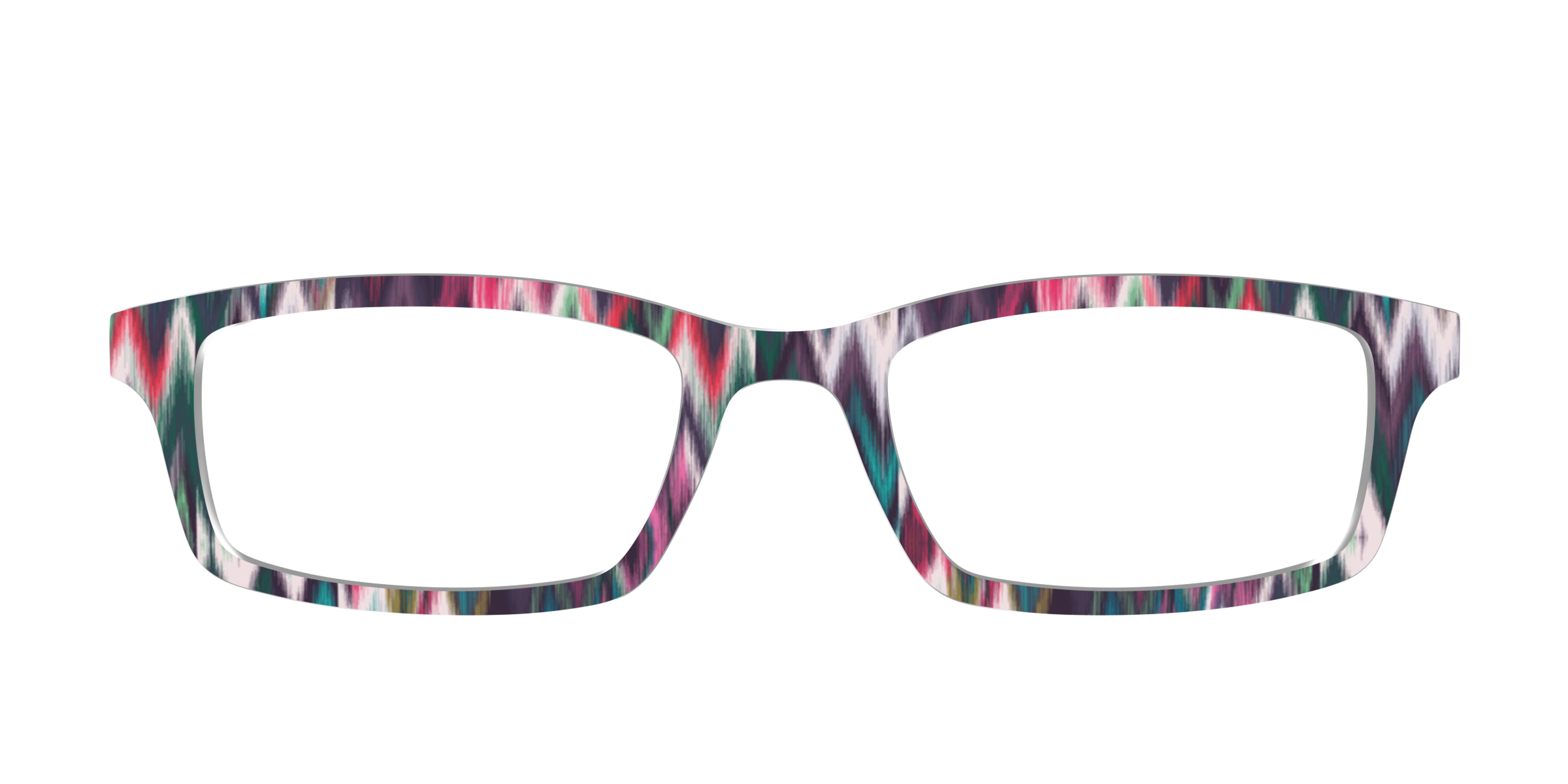 Pair Eyewear Design Tops The Teal Ikat top occhiali AT23